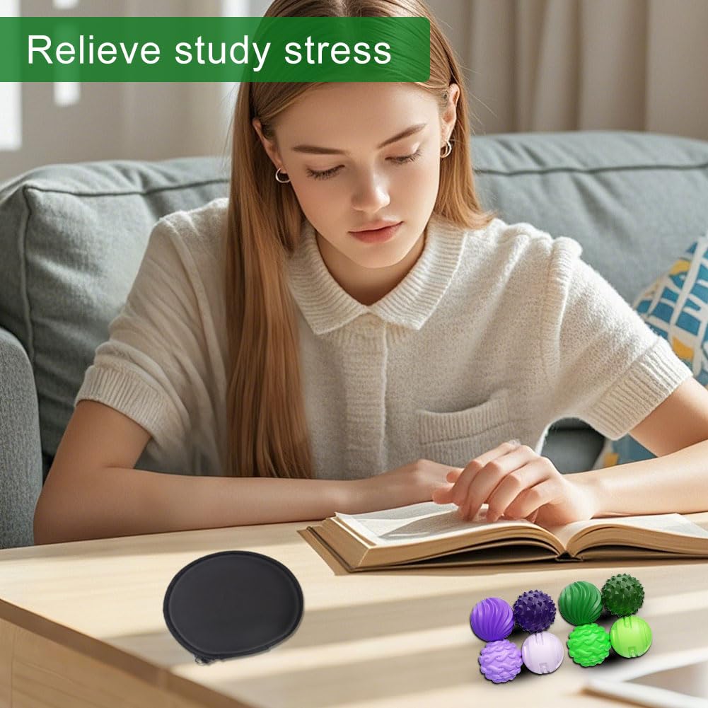 8Pcs Magnetic Sensory Stress Relief Balls - Image 4