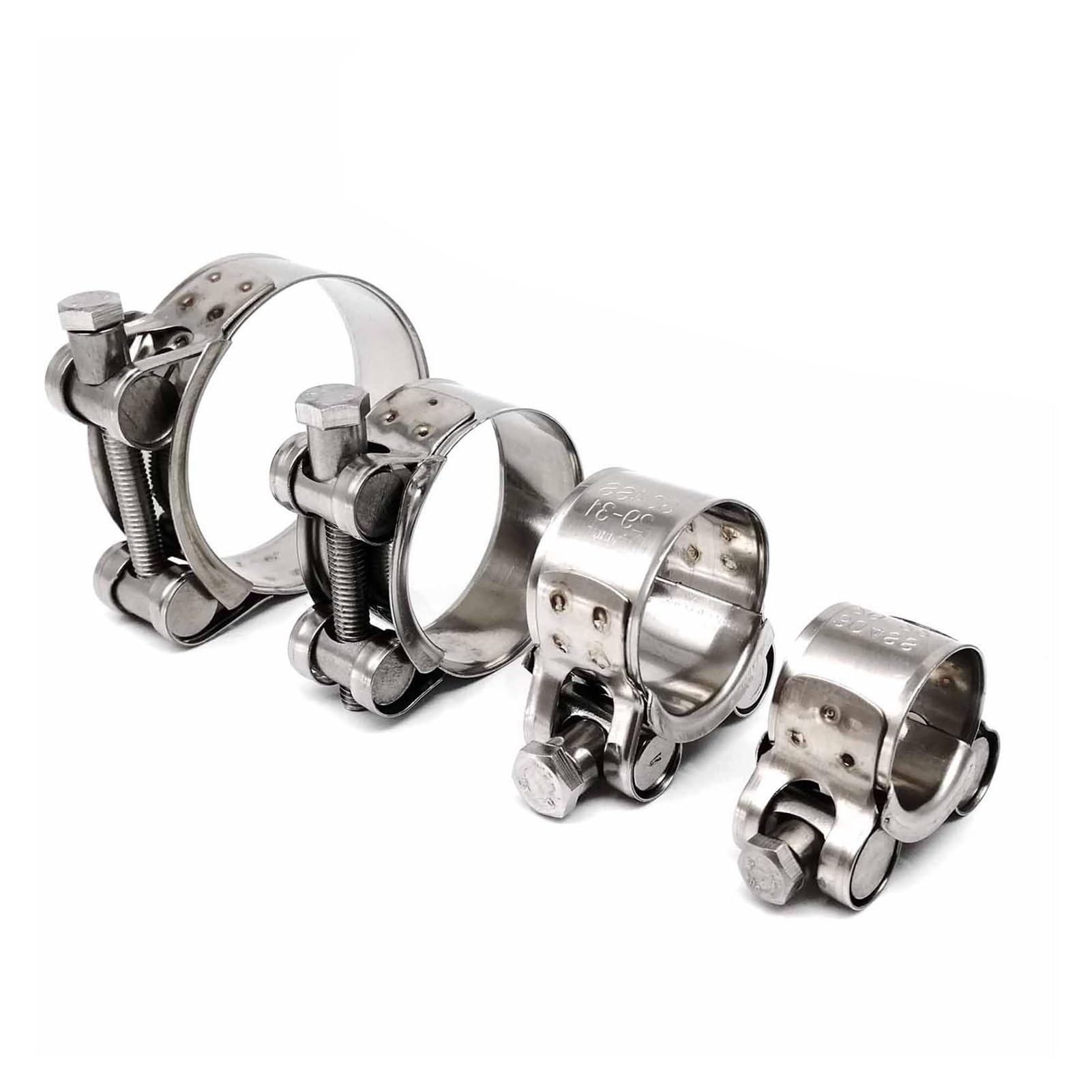 Abrazaderas Manguera Ajustables Acero Inox Fijación Tubo