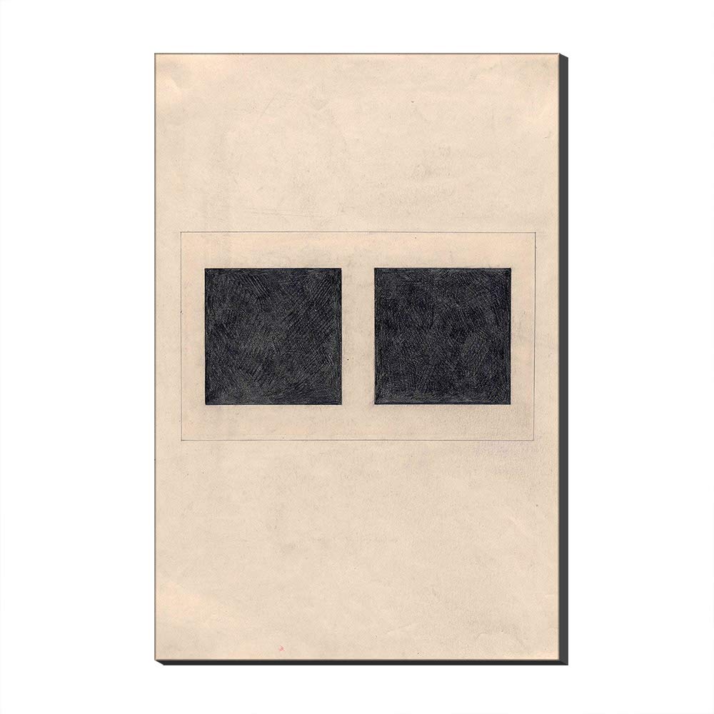 Toile Suprématisme 1 Kazimir Malevich 100x160 cm - Habillez un Grand Mur Vide avec l'Art