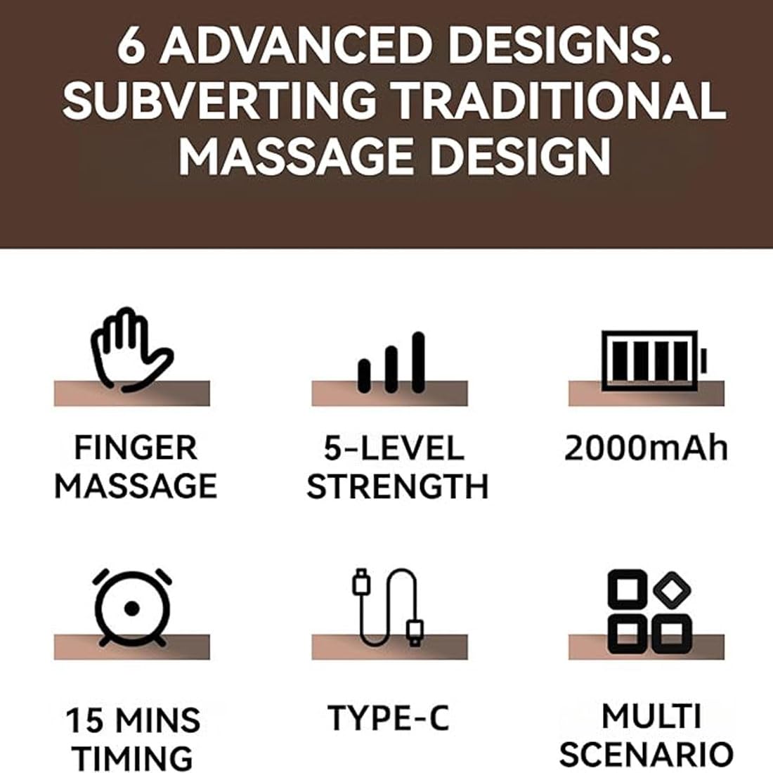 Intelligentes Handmassagegerät mit Wärmefunktion – Luftdruck- & Fingerzonenmassage für Hände & Handgelenke, 3 Modi & 5 Intensitätsstufen, Elektrisches Kabelloses Handmassagegerät für Männer & Frauen