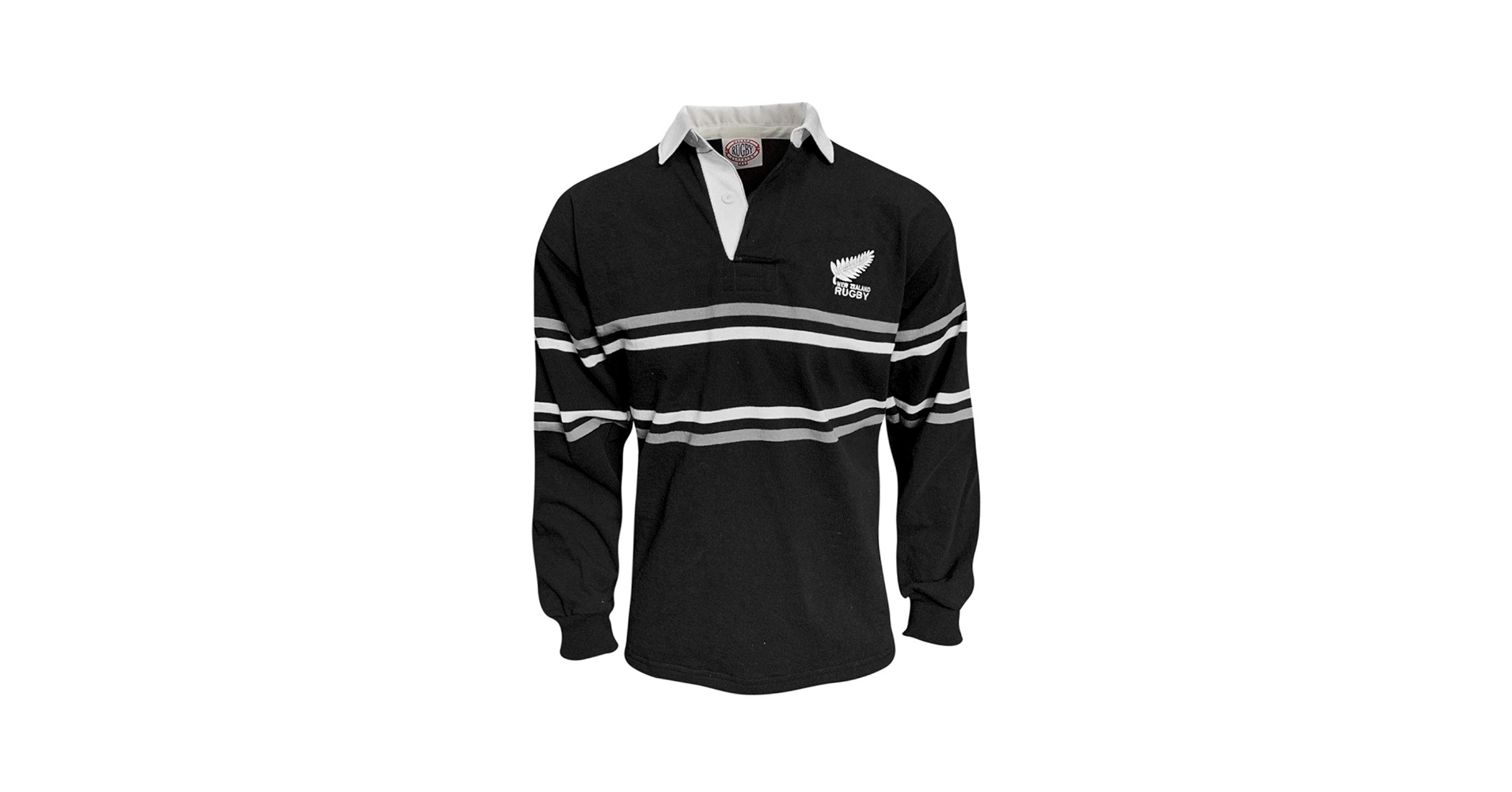 ウェア 16aw striped rugby black Amazon.com : New Zealand Split Stripe Rugby Jersey (X-Small