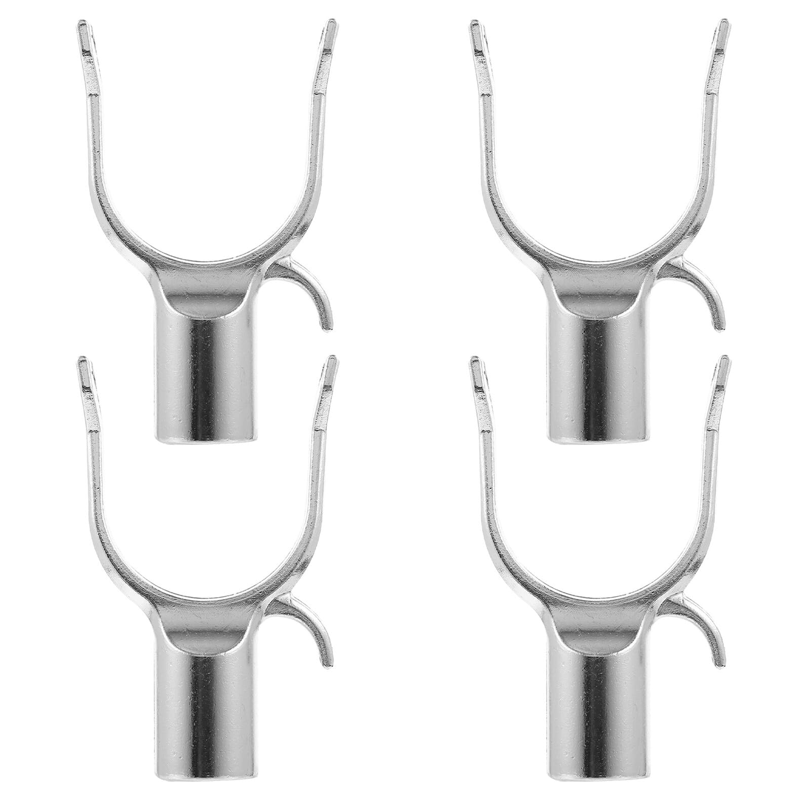 SUPVOX 4pcs Metal Fruit Tree Branch Support Forks with Y-shape Crutches Tree Limb Brace Kit for Orchard and Garden Plant Straightening