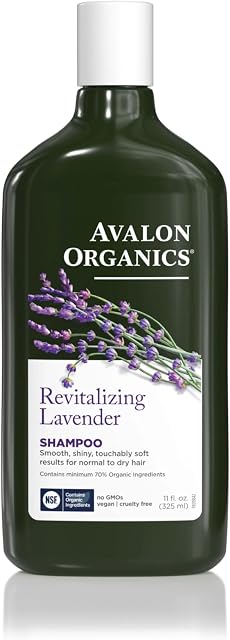 Avalon Organics Nourishing Shampooing - Lavande par Avalon pour l ' unisexe - 11 oz Shampooing