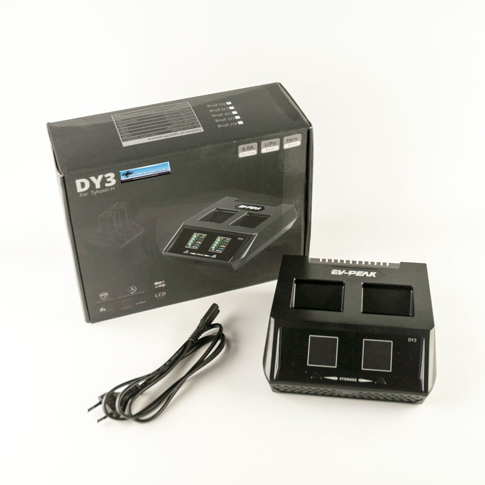 charger per yuneec typhoon h batterie 2x70w 6 amp 2canali