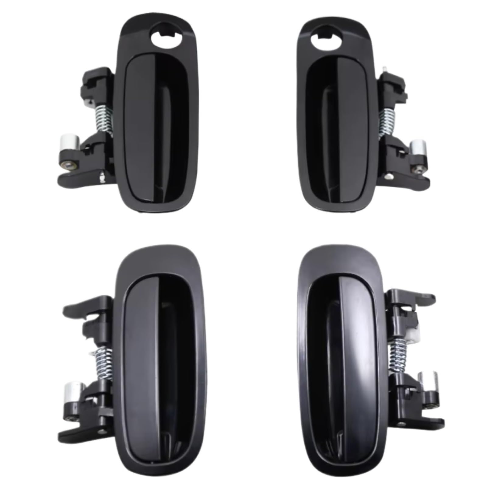 Ravtakl One Color Car Exterior Compatible With Toyota For Corolla 1998 1999 2000 2001 2002 69210-02040 Black Exterior Door Handle Replacement Accessories