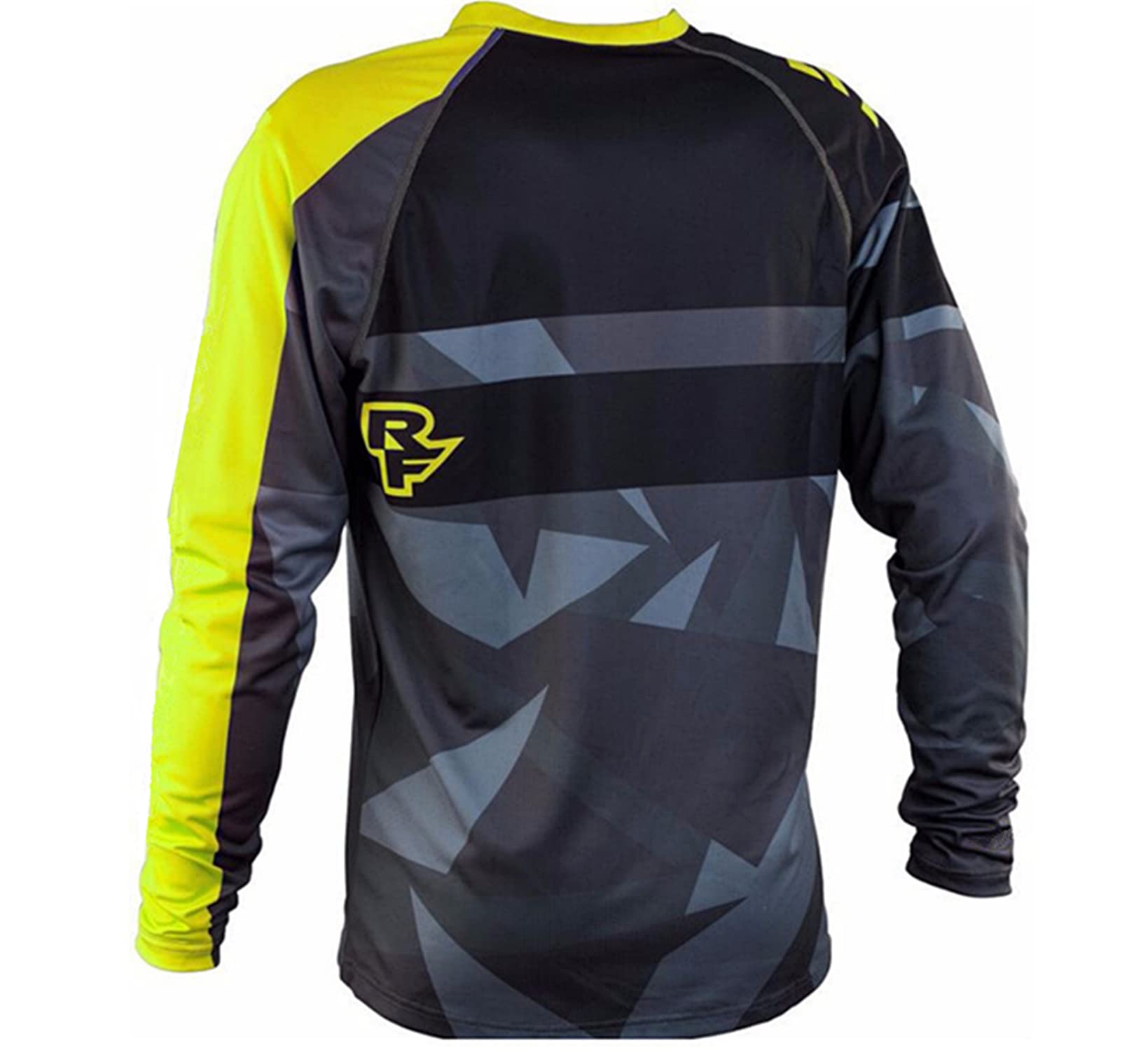 Uomo Magliette da Ciclismo da T-Shirt, Manica Lunga Top Abbigliamento Maglie da Ciclismo, Camicia Mountain Bike/MTB, Traspirante e Assorbente dal Sudore Maglia da Ciclismo