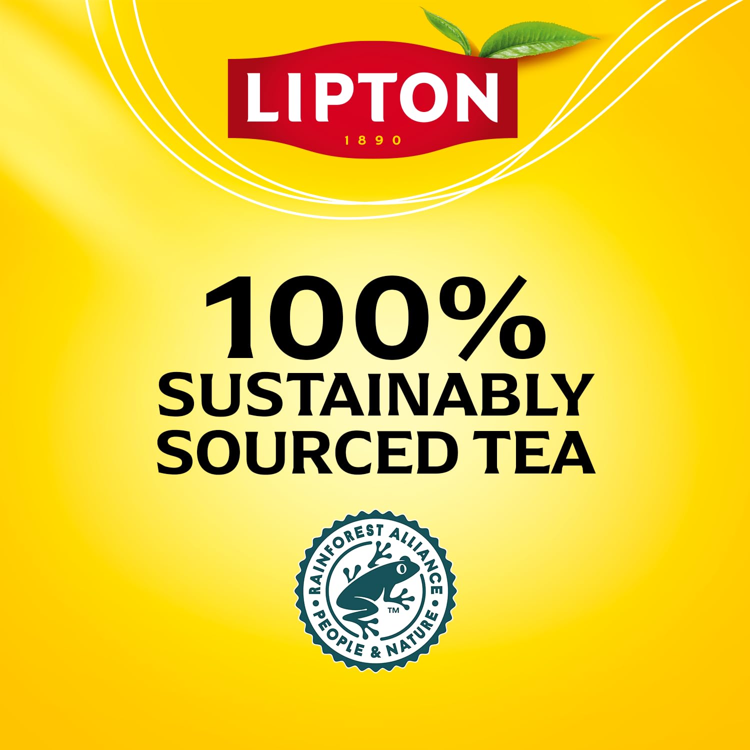 Lipton Decaf Black Tea Bags, Hot or Iced Caffeine Free Tea, 50 Tea Bags