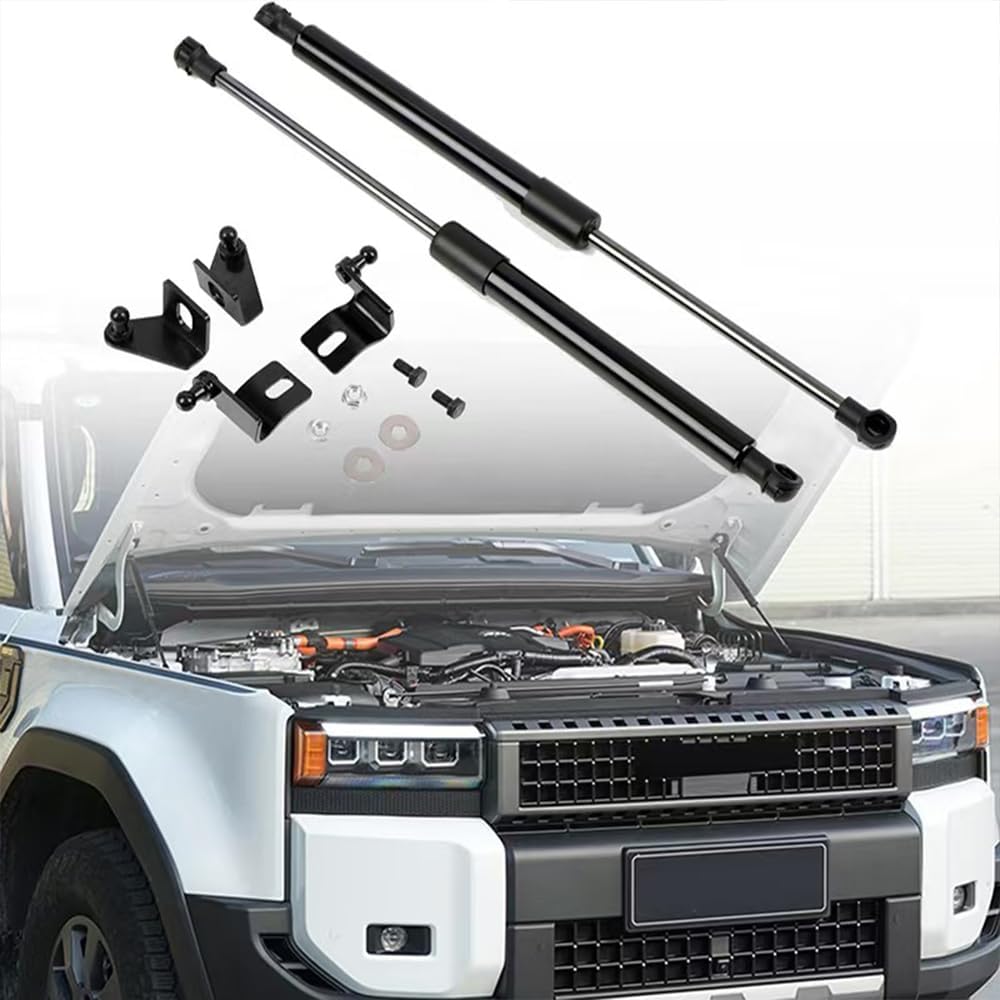 RS One Gas Strut Hood Lift kit | for Land Cruiser Prado LC250 Hood Lift Complete kit
