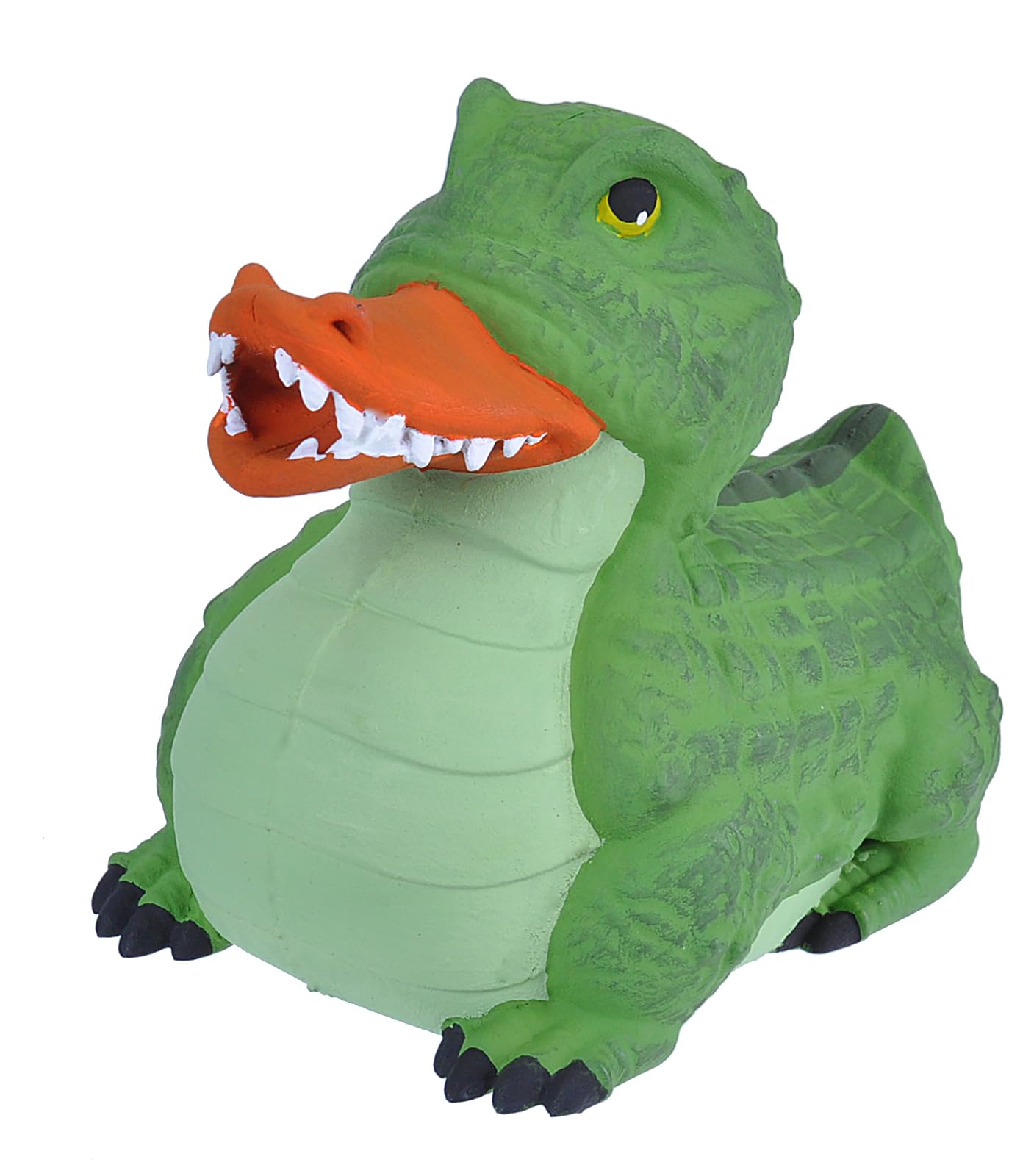 Wild Republic Rubber Duck, Crocodile, Gift for Kids, Great Gift for Kids and Adults, 4 inches, Green