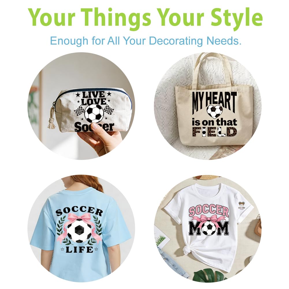 SUPERDANT 16 parches de vinilo de transferencia de calor para ropa personalizada, chaquetas, camisetas y sudaderas con capucha