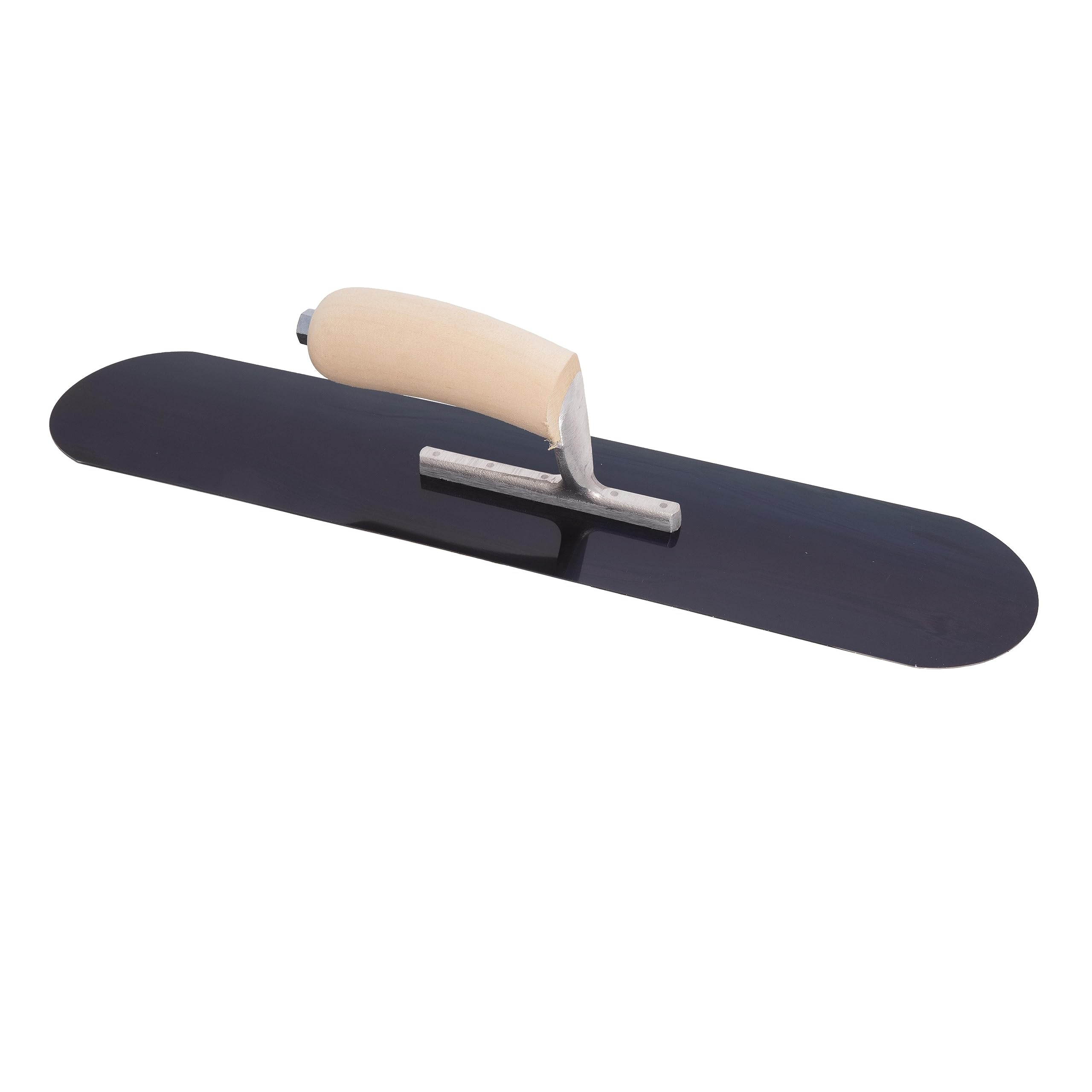 Marshalltown SP14BR5 13582 Piscina 5 Rivetti a Vista e Manico in Legno, Acciaio Blu, cazzuola per Pavimenti e calcestruzzo, Dimensioni: 356x102 mm