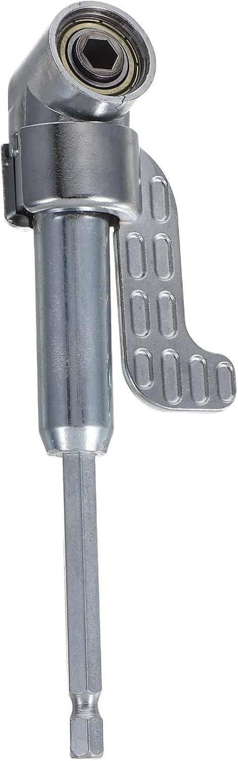 DOITOOL Angle Extension Hex Drill Bit Screwdriver Right Angle Drill Adapter 105 Degree Right Angle Driver for Power Screwdriver