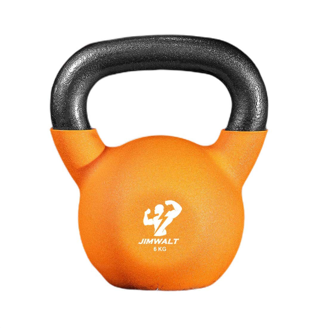 JIMWALT The Indian Made Premium Half Coated Neoprene Kettlebells 2KG to 48KG (6KG) (B08JCK3N18) Amazon Price History, Amazon Price Tracker