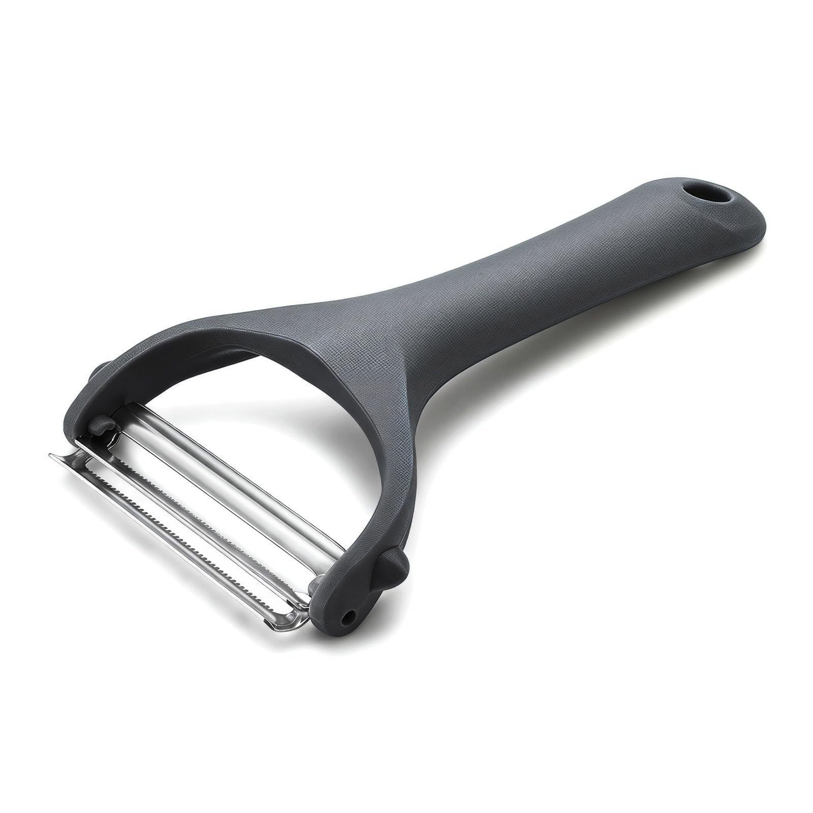 Large Cabbage Shredder & Vegetable Peeler, 9cm Wide Double-Blade Stainless Steel Julienne Peeler, Ergonomic Non-Slip Handle Potato Peeler for Coleslaw, Dishwasher Safe Kitchen Tool