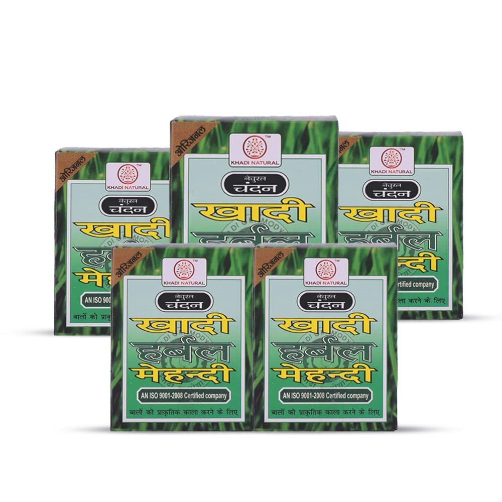 Khadi Natural Sudha Ayurveda Herbal Black Mehndi, 100g (Pack of 2)