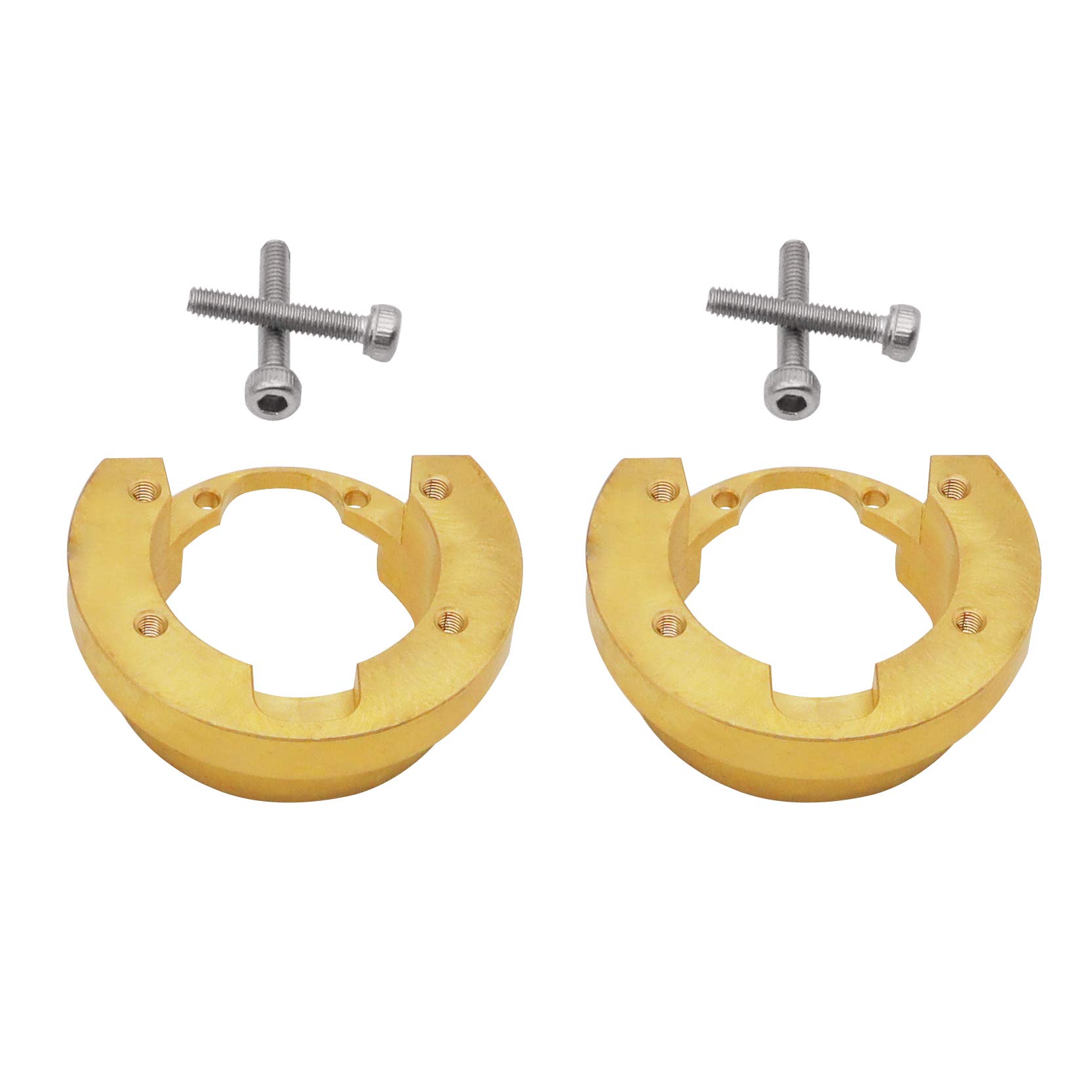 Poids de roue en laiton mat??riau 1 92 pouces pour chenille RC pour VP Poids de roue en laiton mat??riau 1 92 pouces pour chenille RC pour VP