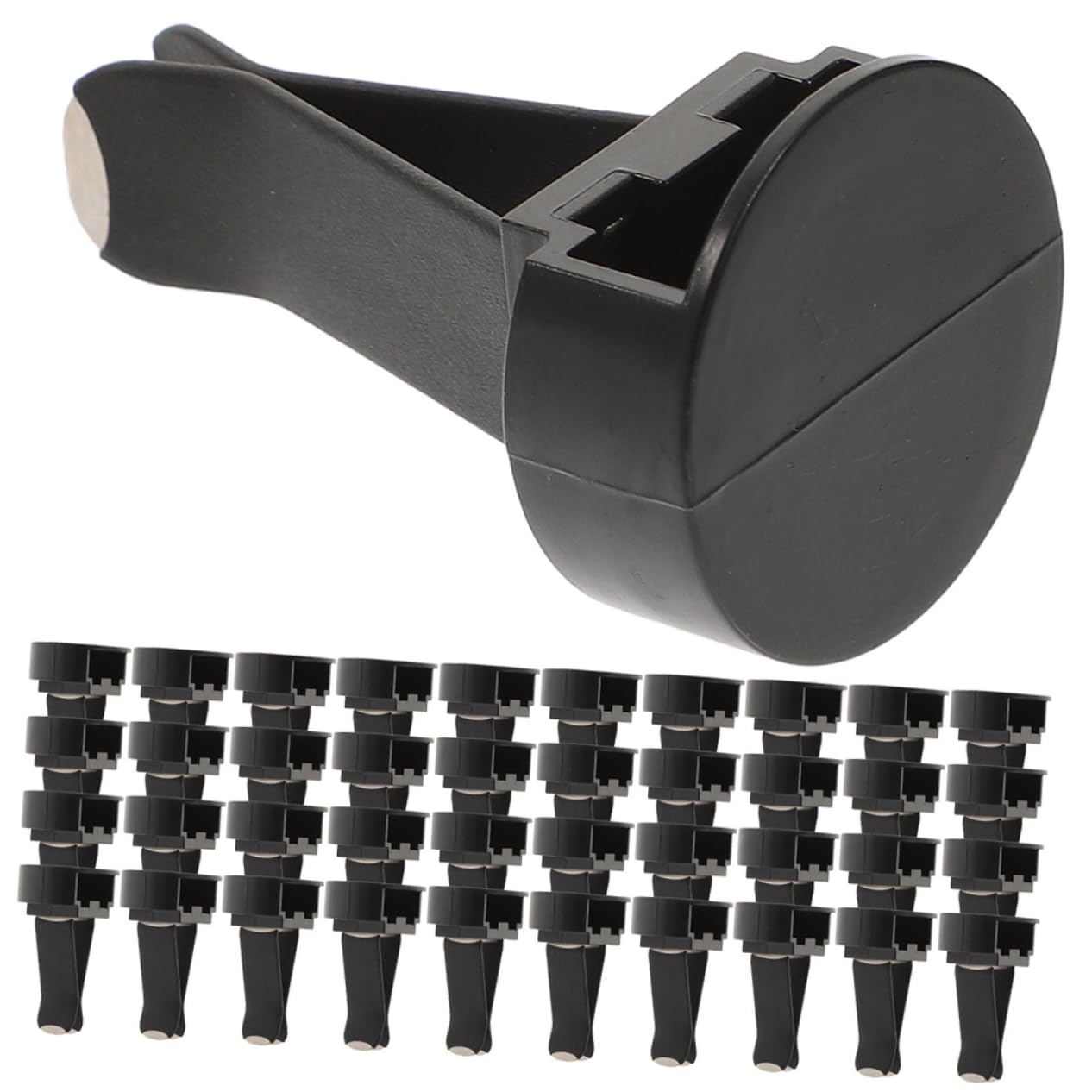 GLEAVI 180pezzi Clip Per Ventilazione Auto Per Fissaggio Accessori e Profumatori Elegante e Compatto Per Interni Auto Installazione Facile Su Diverse Bocchette Aria