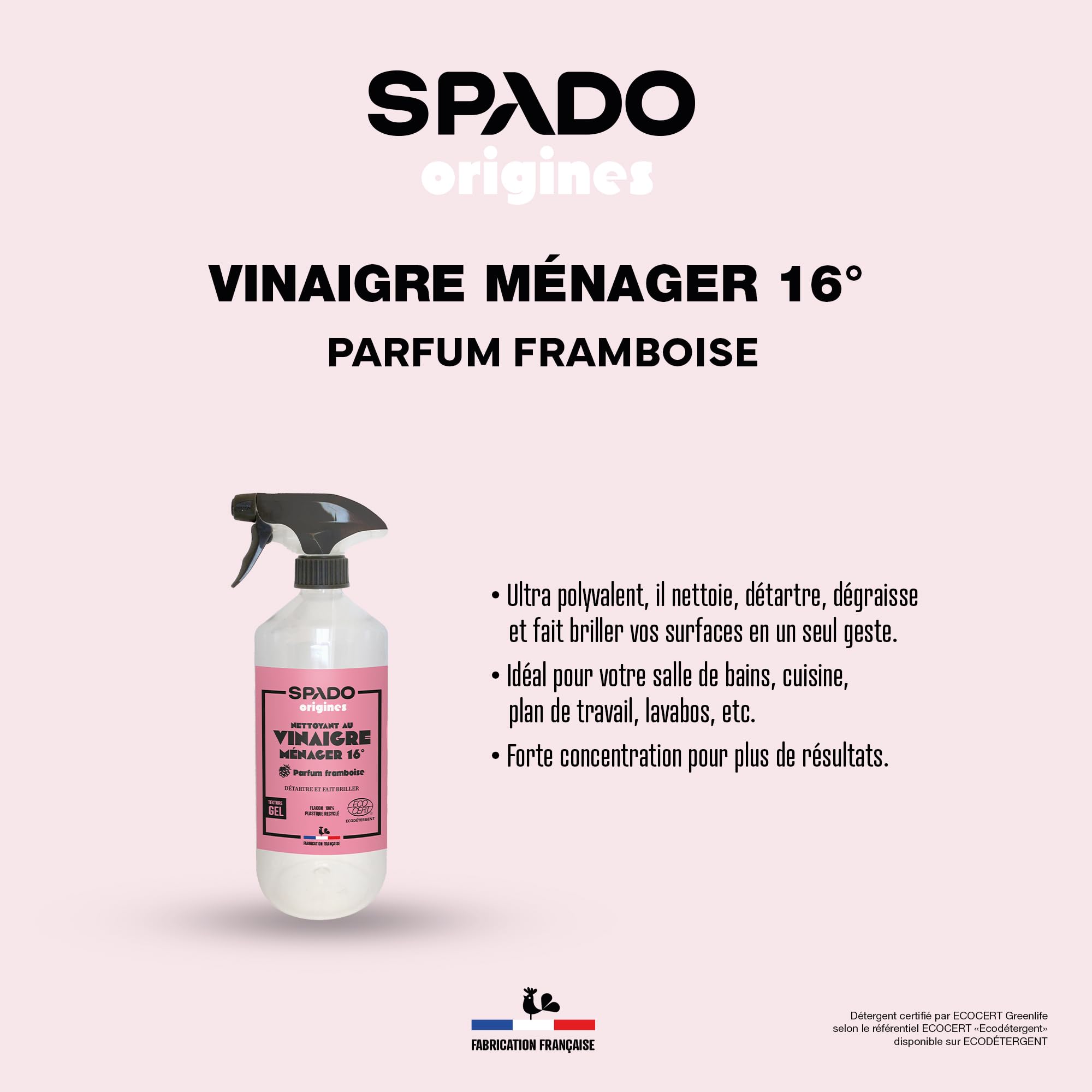 GLOSS – Vinagre blanco Gel Frambuesa 750 ml