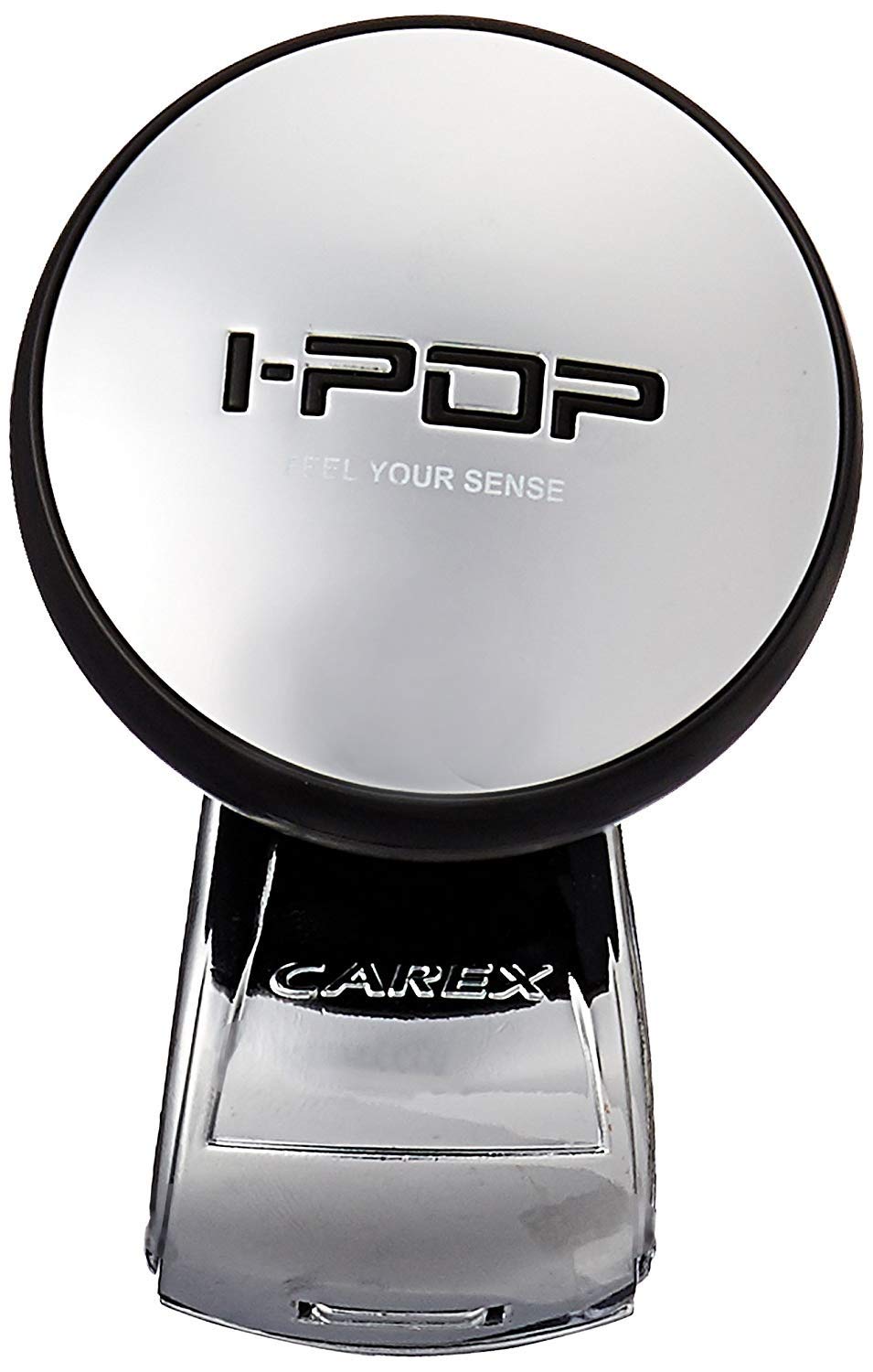Autofetch I-POP Big Car Steering Wheel Power Holder Knob (Silver) for Honda Accord 2.3 (2000-2011)