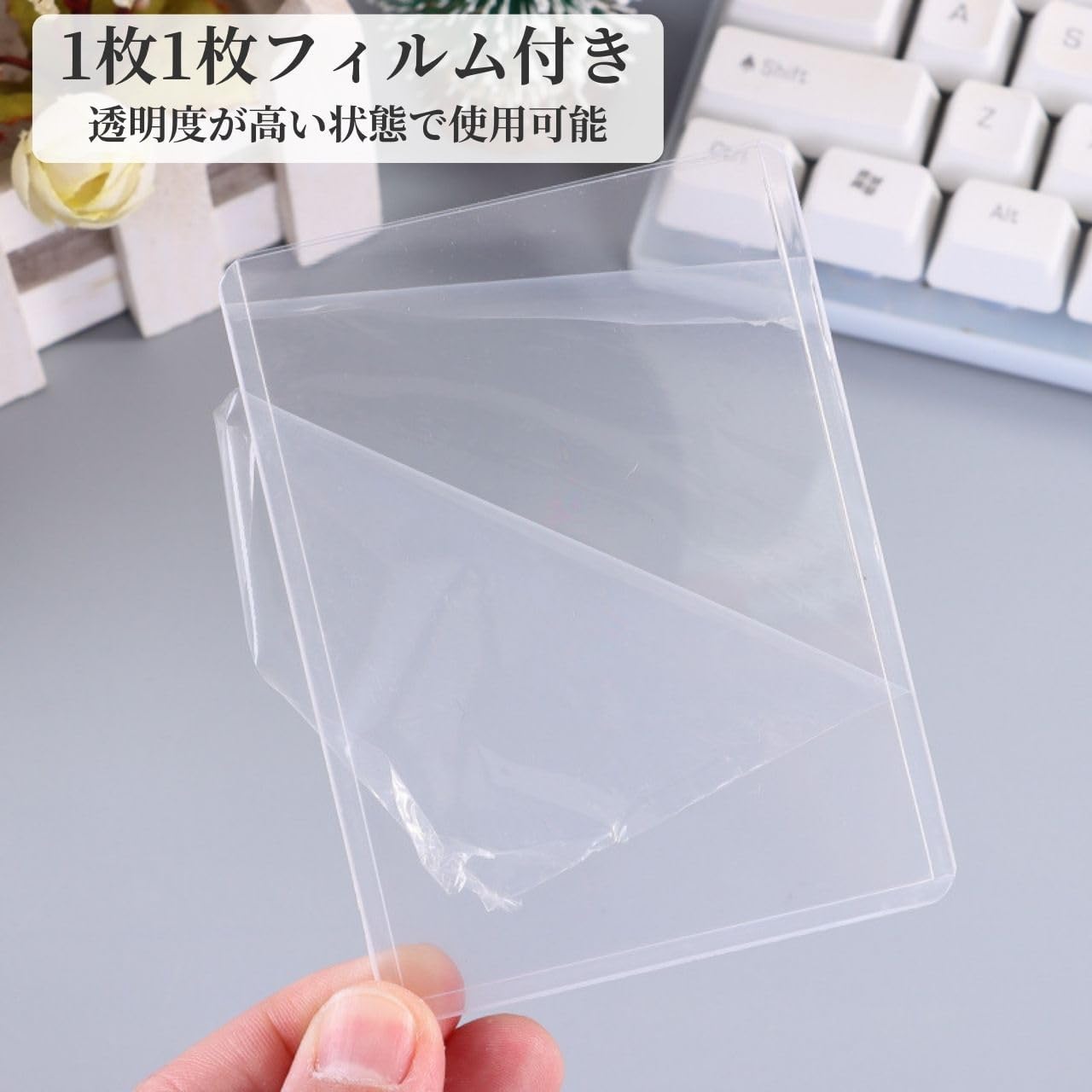 Amazon.co.jp: トップローダー カードローダー 収納 保護ケース クリア