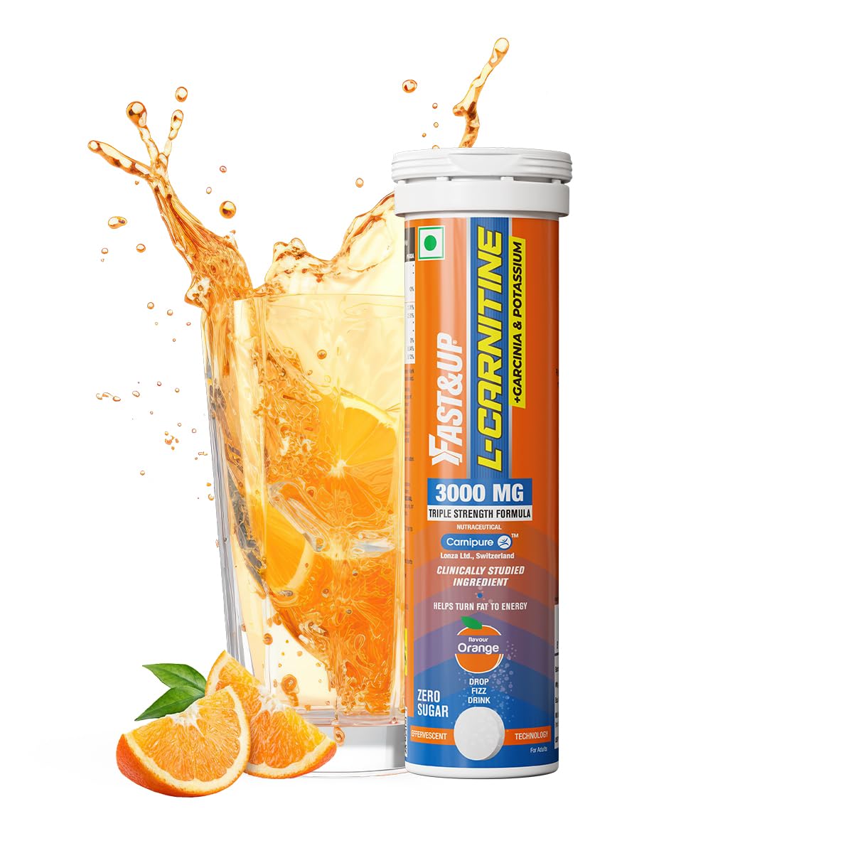 l carnitine bloating Fast&Up L Carnitine 3000mg Effervescent Tablets