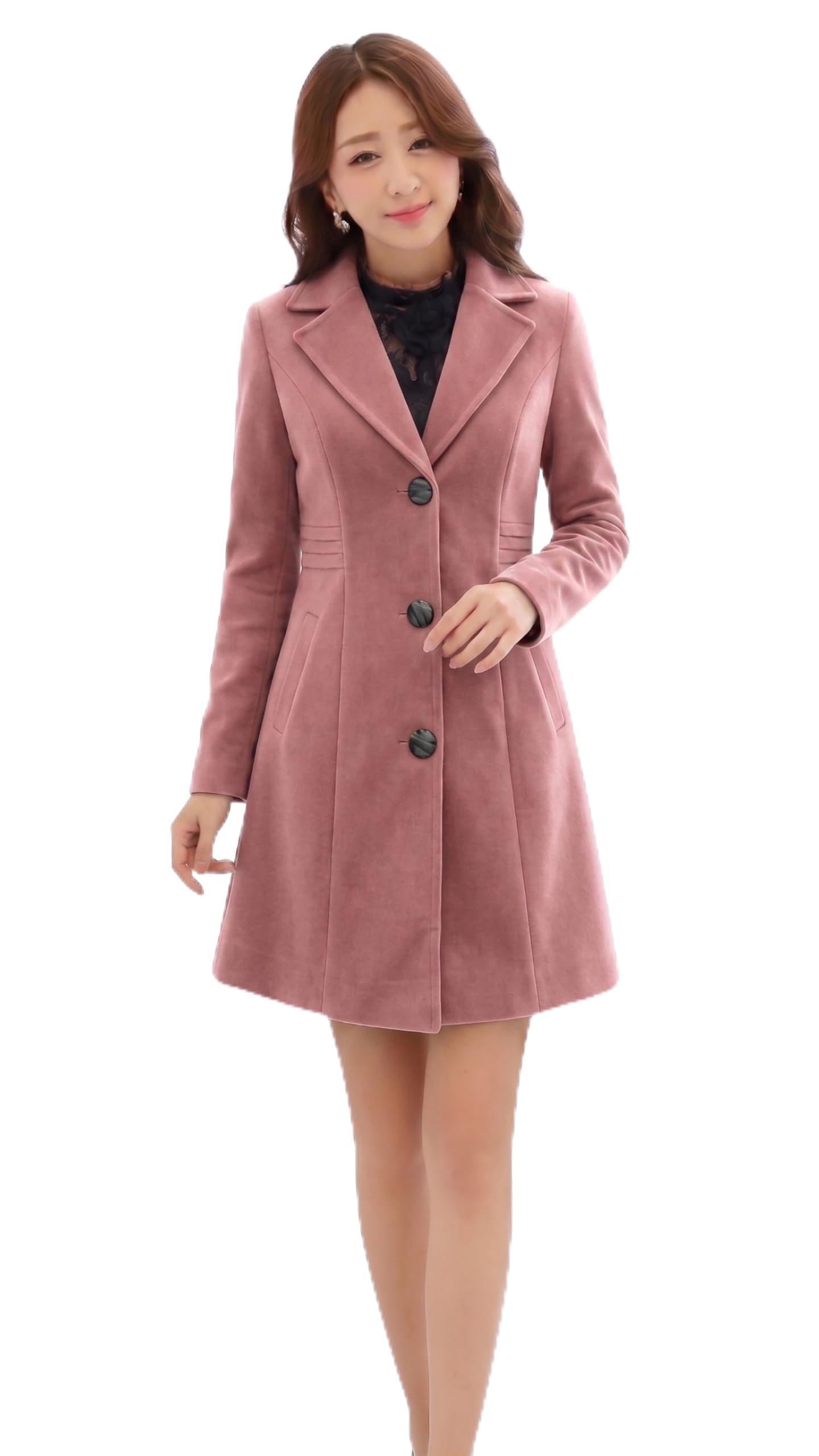 luvy duvy Women's Tailored Fit Blazer Coat, Velvet and Tweed Fabric, Elegant Style for All Occasions-picture-35