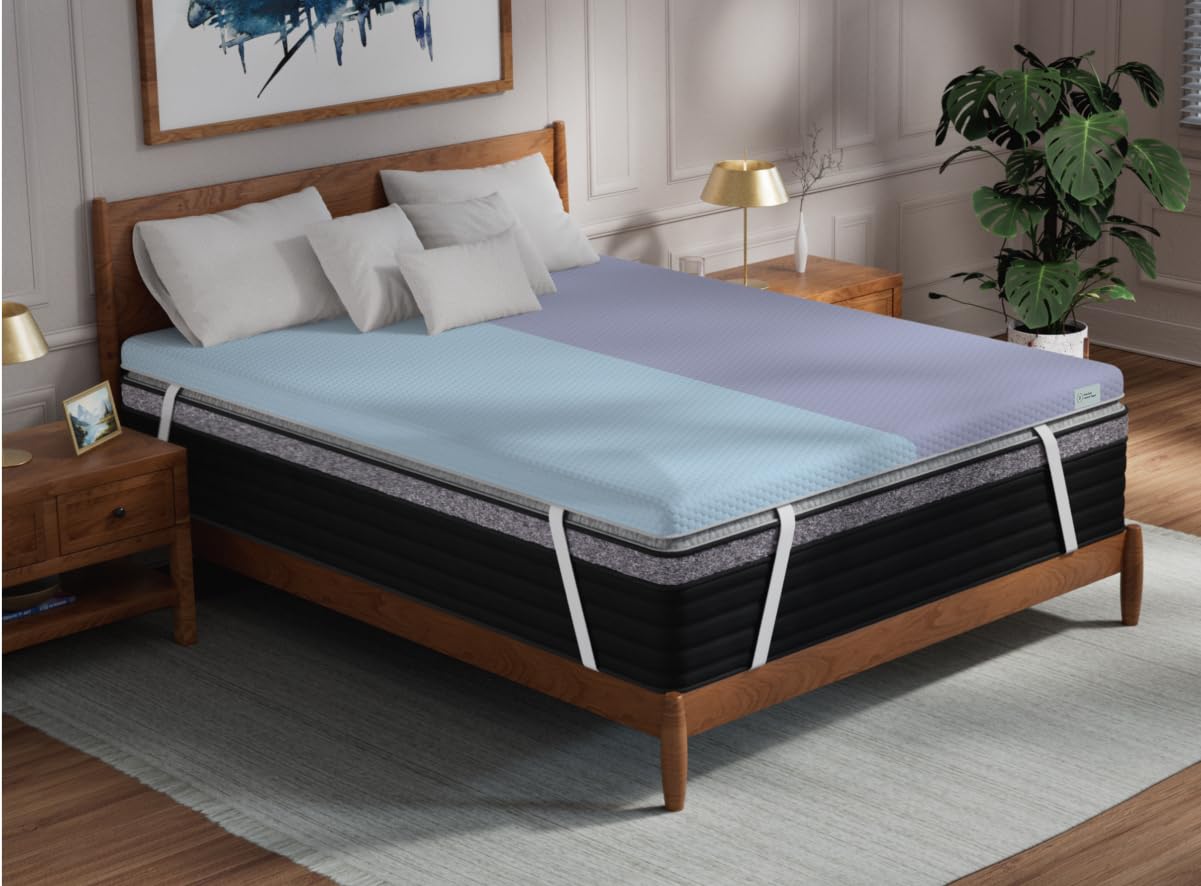 Helix Dual Comfort Mattress Topper with GlacioTex™ - Queen