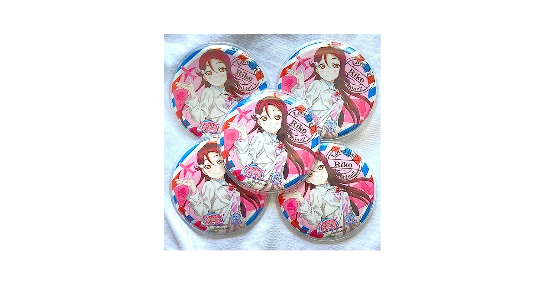 Aqours 4th live 桜内梨子 缶バッジ 70個 セット A3痛バ ⚠️今月いっぱい出品 桜内梨子 A3痛バ 缶バッジ70個 最終値下げ