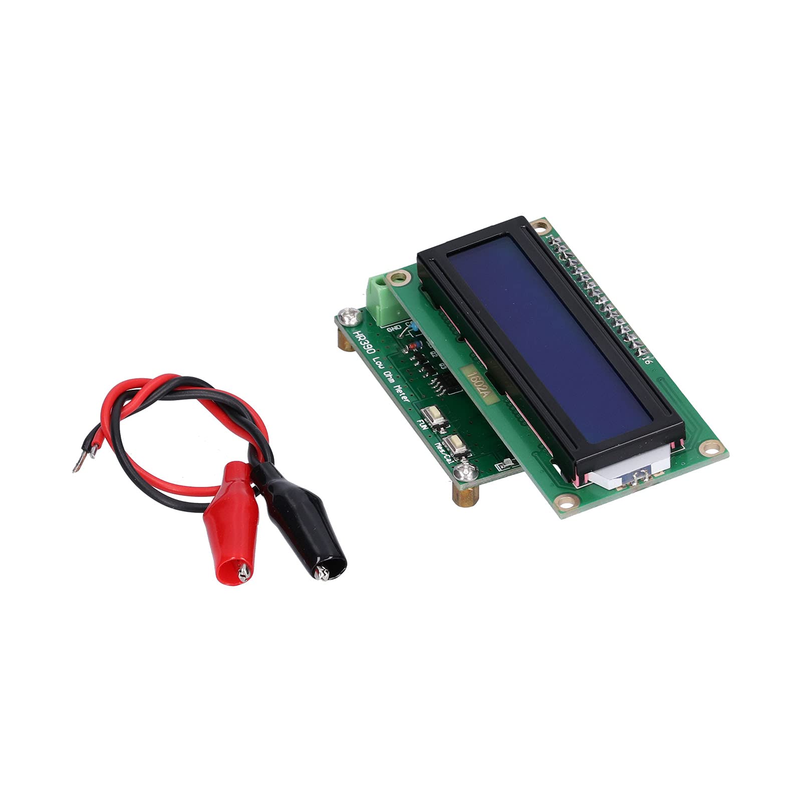 Ohmímetro de Baja Resistencia, Medidor de Miliohmios Preciso PCB DC 7-12V para Medir