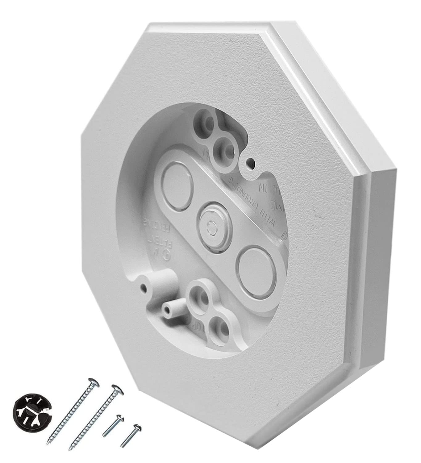 iMBAPrice 81611 Vertical Siding Lamp Octagon Mounting Kit