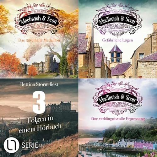 MacTavish & Scott 4-6 Audiobook By Gitta Edelmann cover art