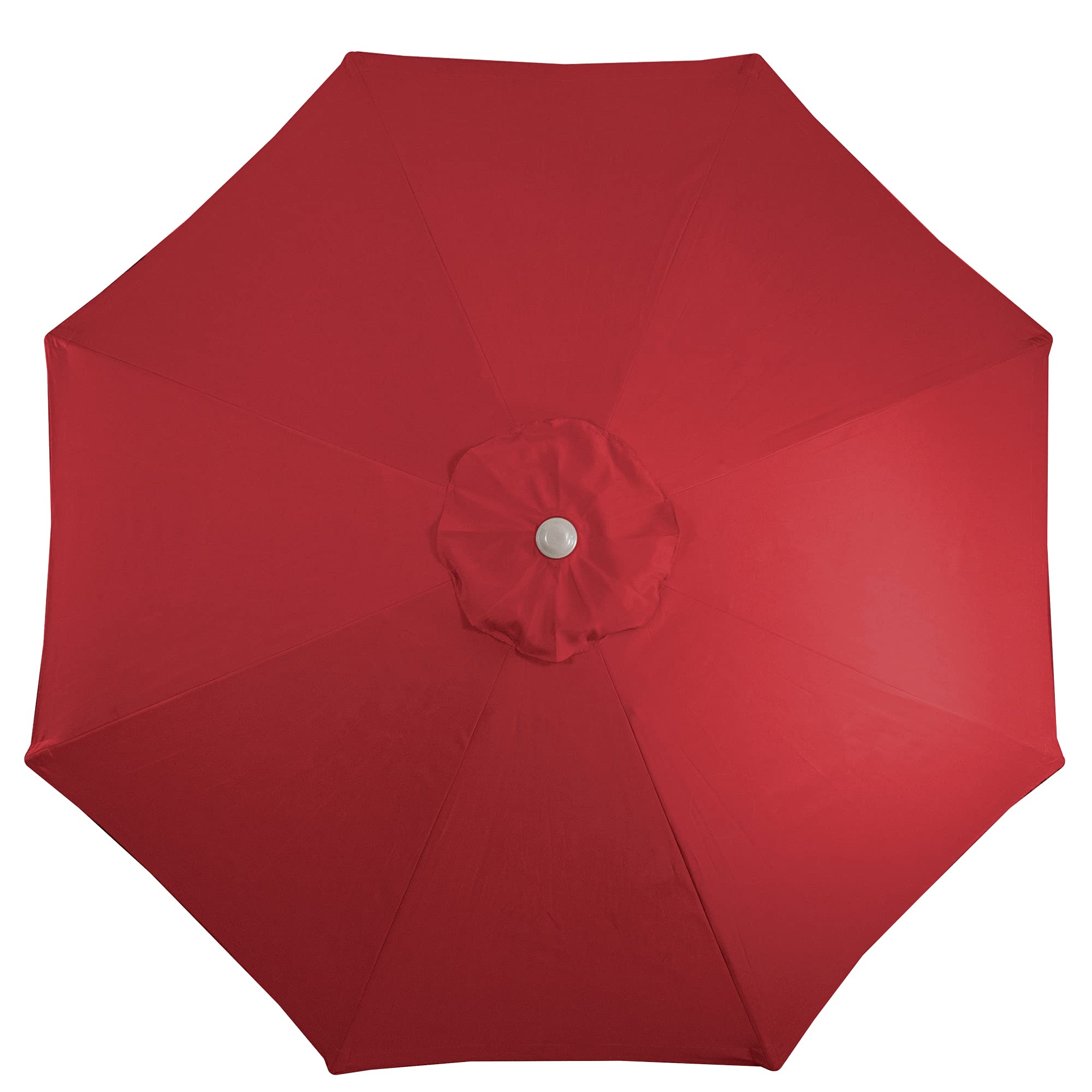 Northlight 9ft Outdoor Patio Market Umbrella with Hand Crank and Tilt, Red : Patio, Lawn & Garden