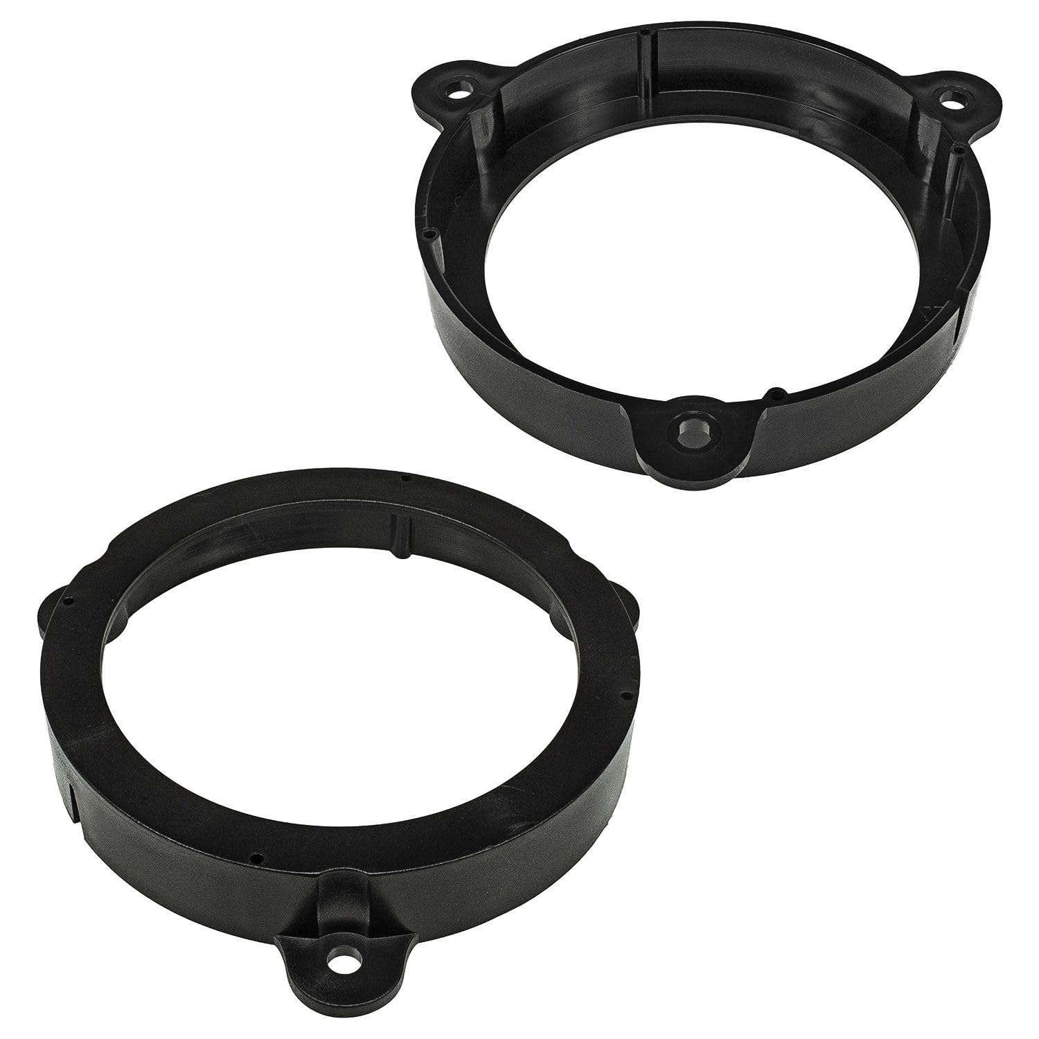 tomzz Audio 2845-008 Anneaux de Haut-parleurs Adaptateurs Supports compatibles avec Renault Megane 3 Wind Dacia Logan Sandero pour Haut-parleurs DIN 130mm