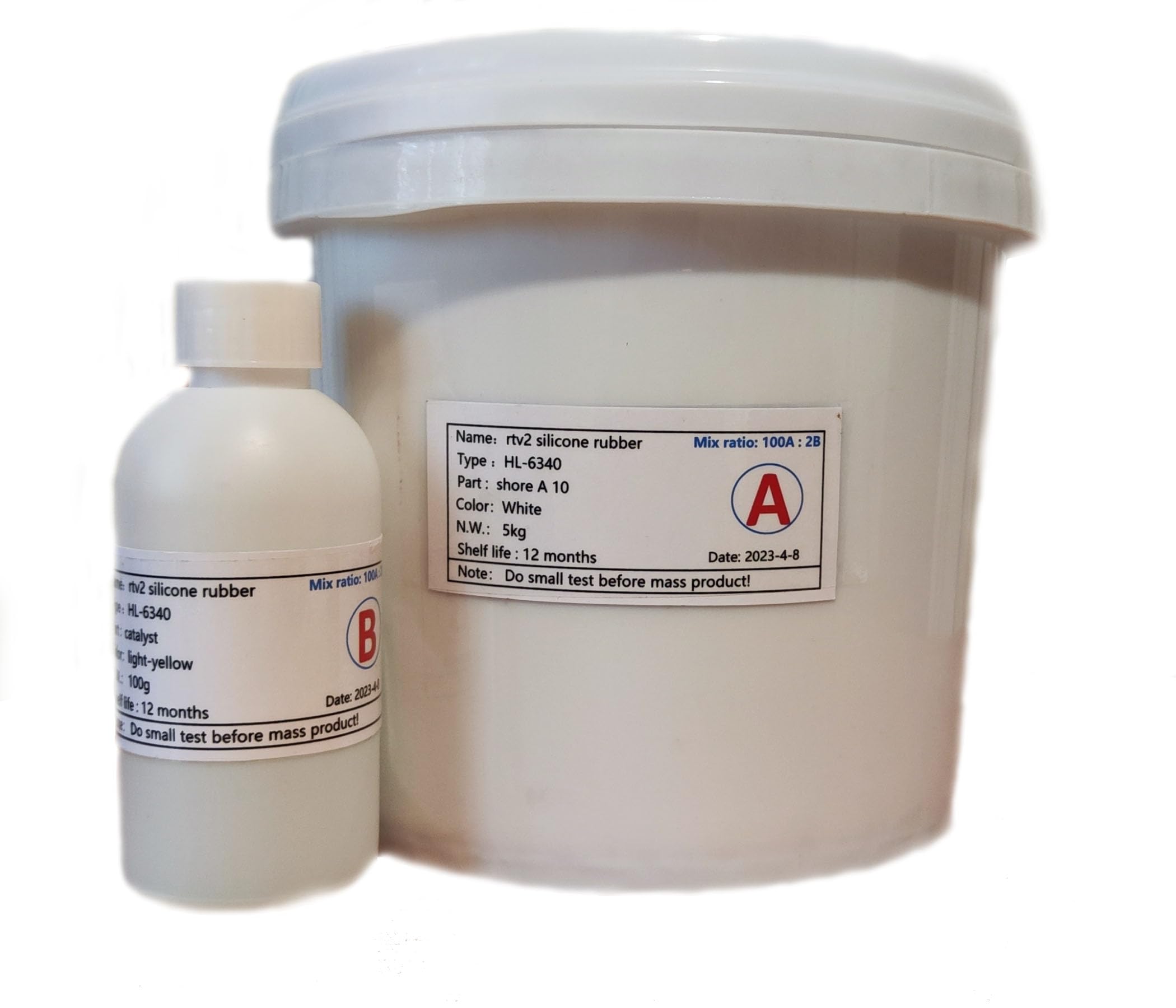 Caoutchouc de silicone HL6330 élastomère liquide coulage et moulage