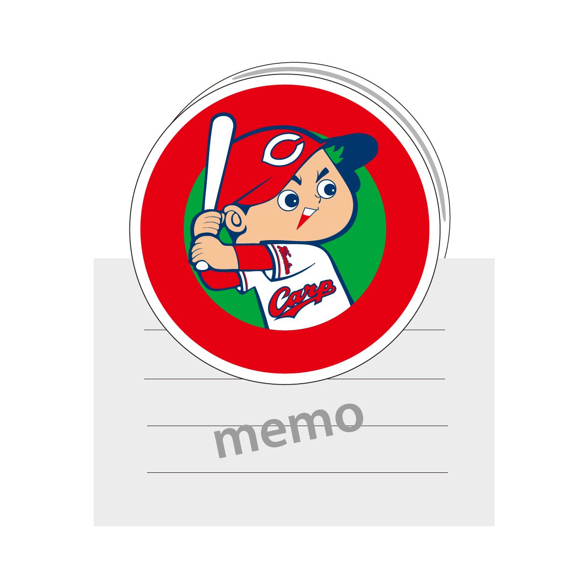 Amazon | ClipMagnet(クリップマグネット) 広島カープ カープ