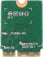 Vista 2 de Adaptador Wi-Fi M.2 Legacy para Intel 9461 Wireless-AC WiFi de 433 Mbps con Bluetooth 5.1 Tarjeta de red de 2.4 GHz y 5 GHz Diseñado para CPU