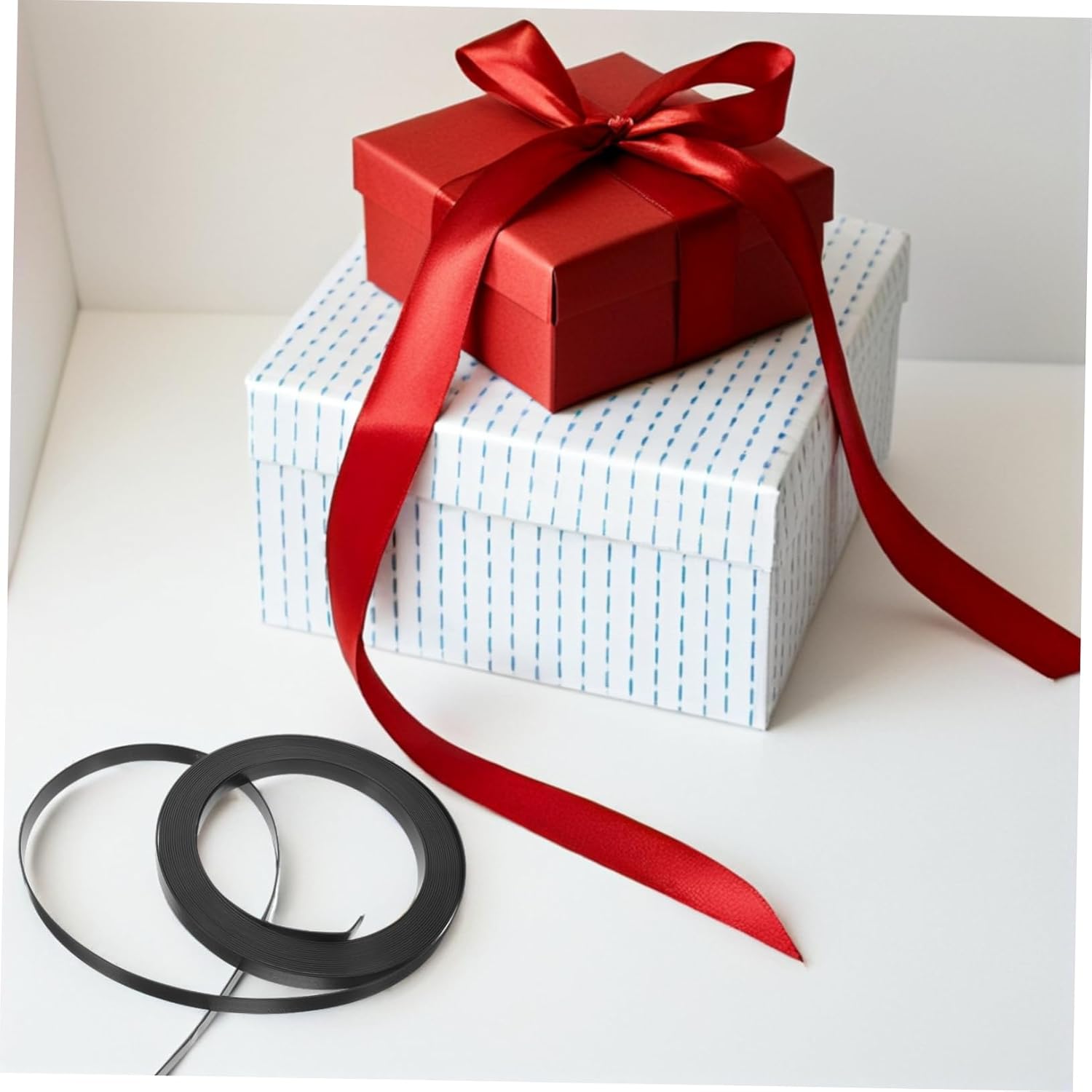 1 Roll Insulated Metal Binding Strap Multi Functional Securing Strap for Safe Bundling for Home Industrial Use Lightweight Portable Packaging