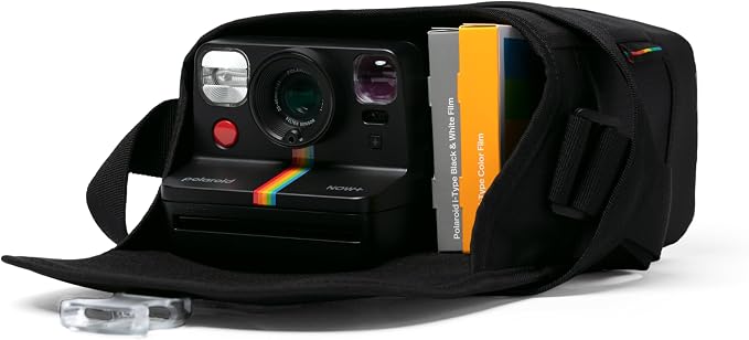 Bolso caja para cámara Polaroid, negro miniatura 5