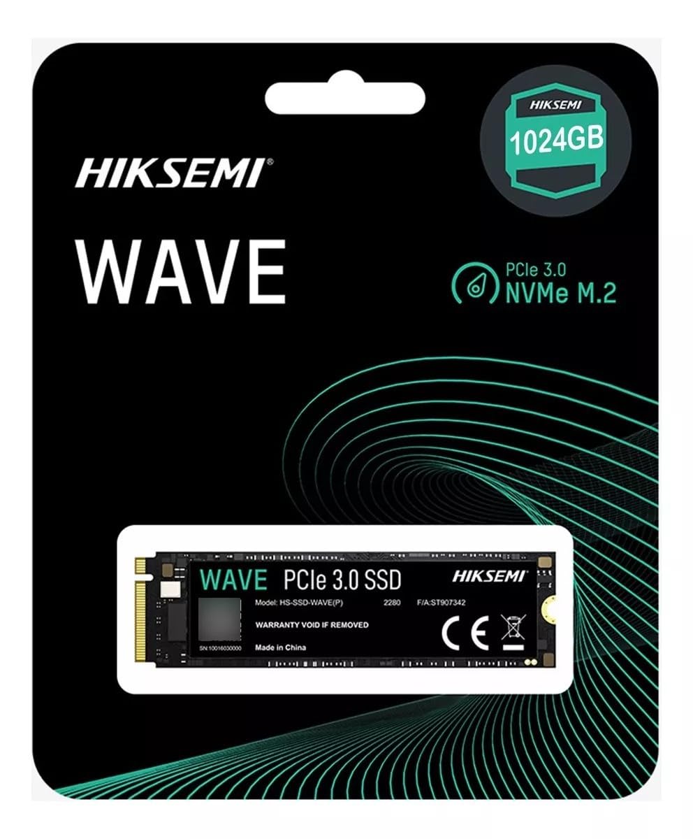 HIKSEMI 1024GB NVMe M.2 PCIe Gen 3 SSD Up to 2450MB/s, Internal