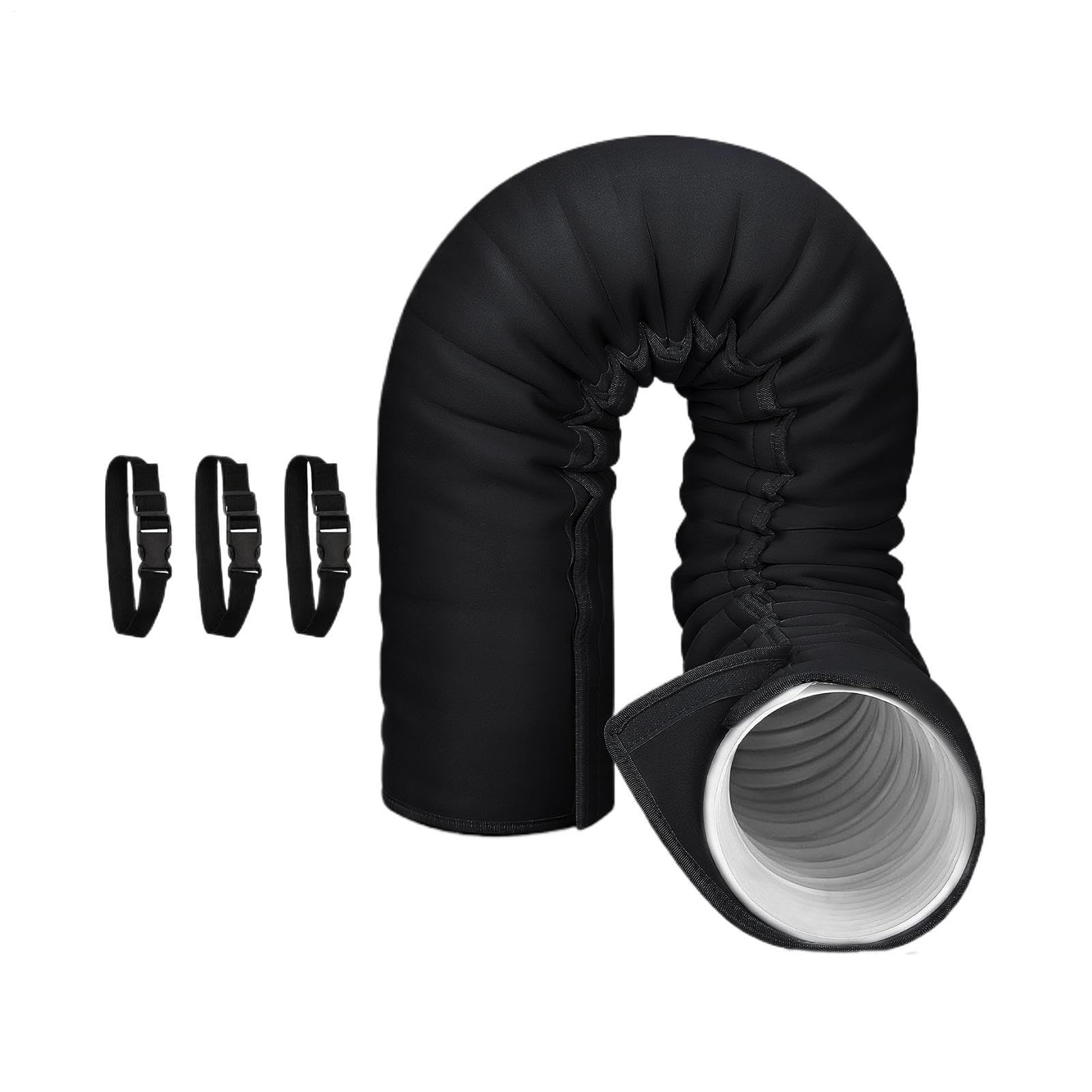 Gaine Isolante Pour Tuyau De Climatiseur,Résistant UV Et Anti-Poussière,Isolation pour tuyau d'évacuation climatiseur portable - Pour Refroidissement, Entretien, Protection Intérieure, Maison, Bureau,