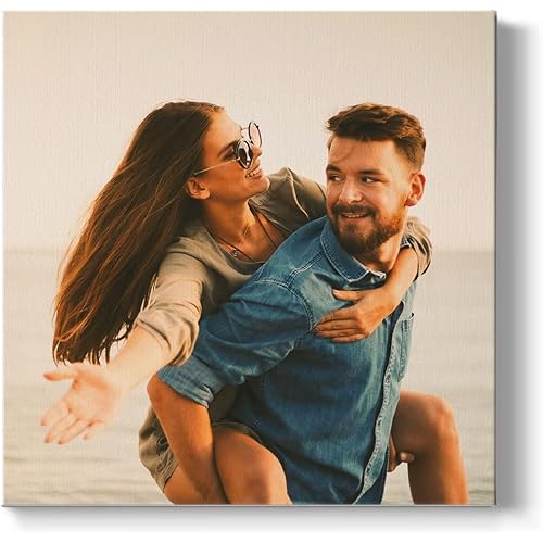 Renditions Gallery 12x12 Custom Photo Prints with Real Wood Picture Frames. Create Personalized Photos with Peel & Stick Photo Frames. Single, Wrapped Canvas