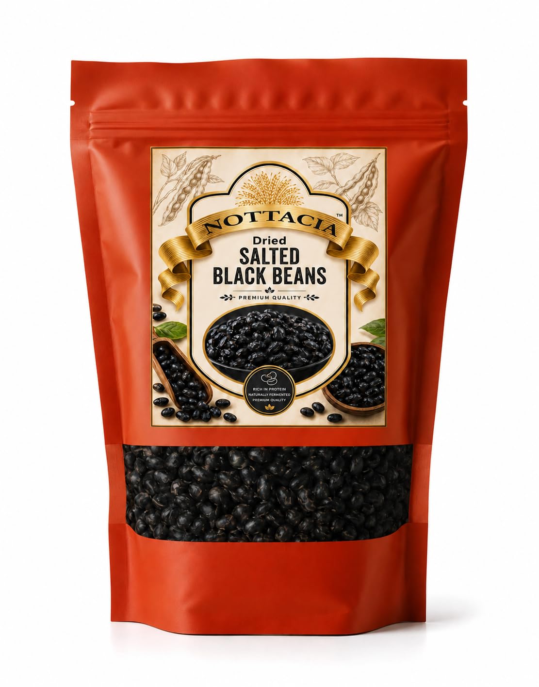 Nottacia Salted Dried Black Beans, 500g-image-14