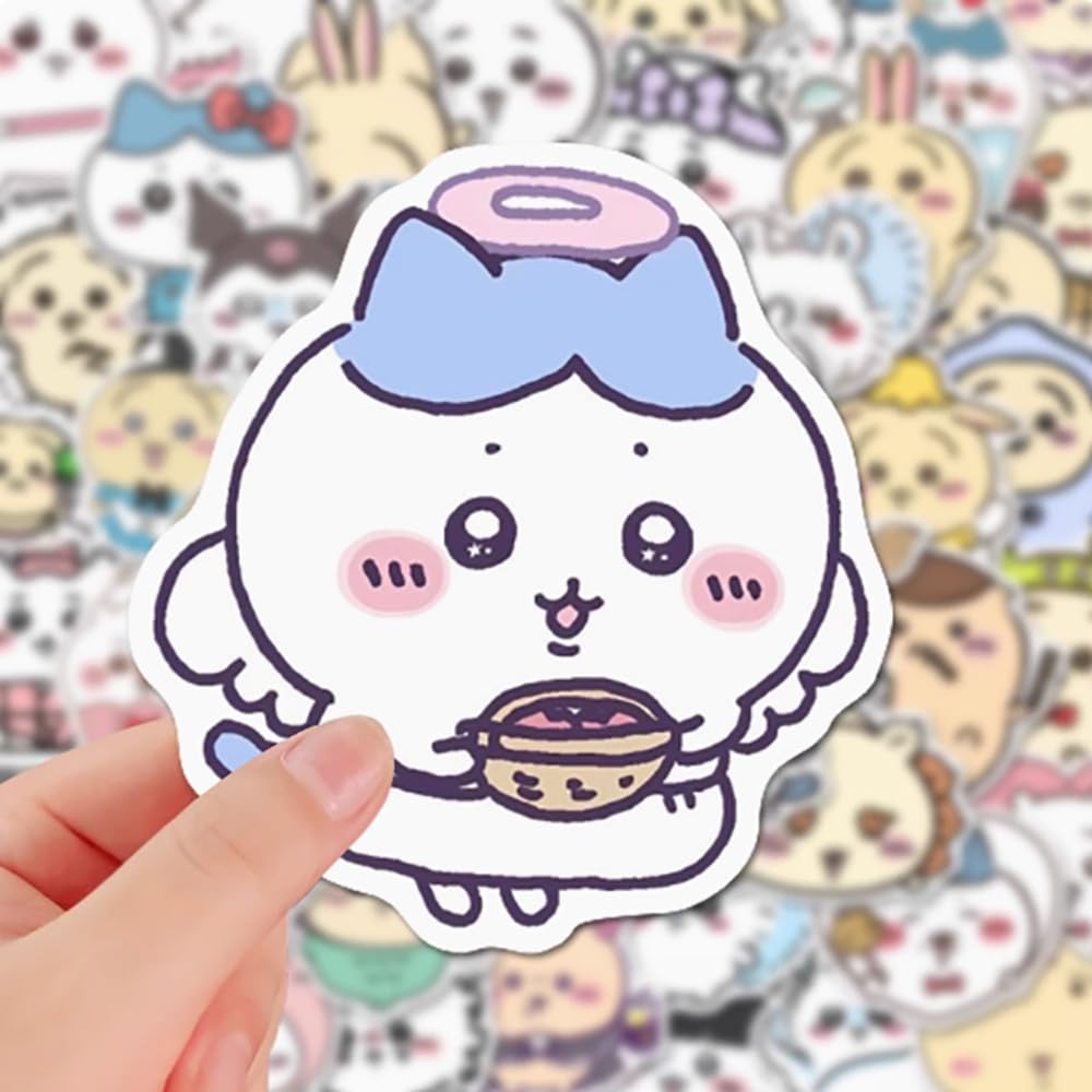 Amazon.co.jp: ちいかわ ステッカー シール ハチワレ うさぎ モモンガ