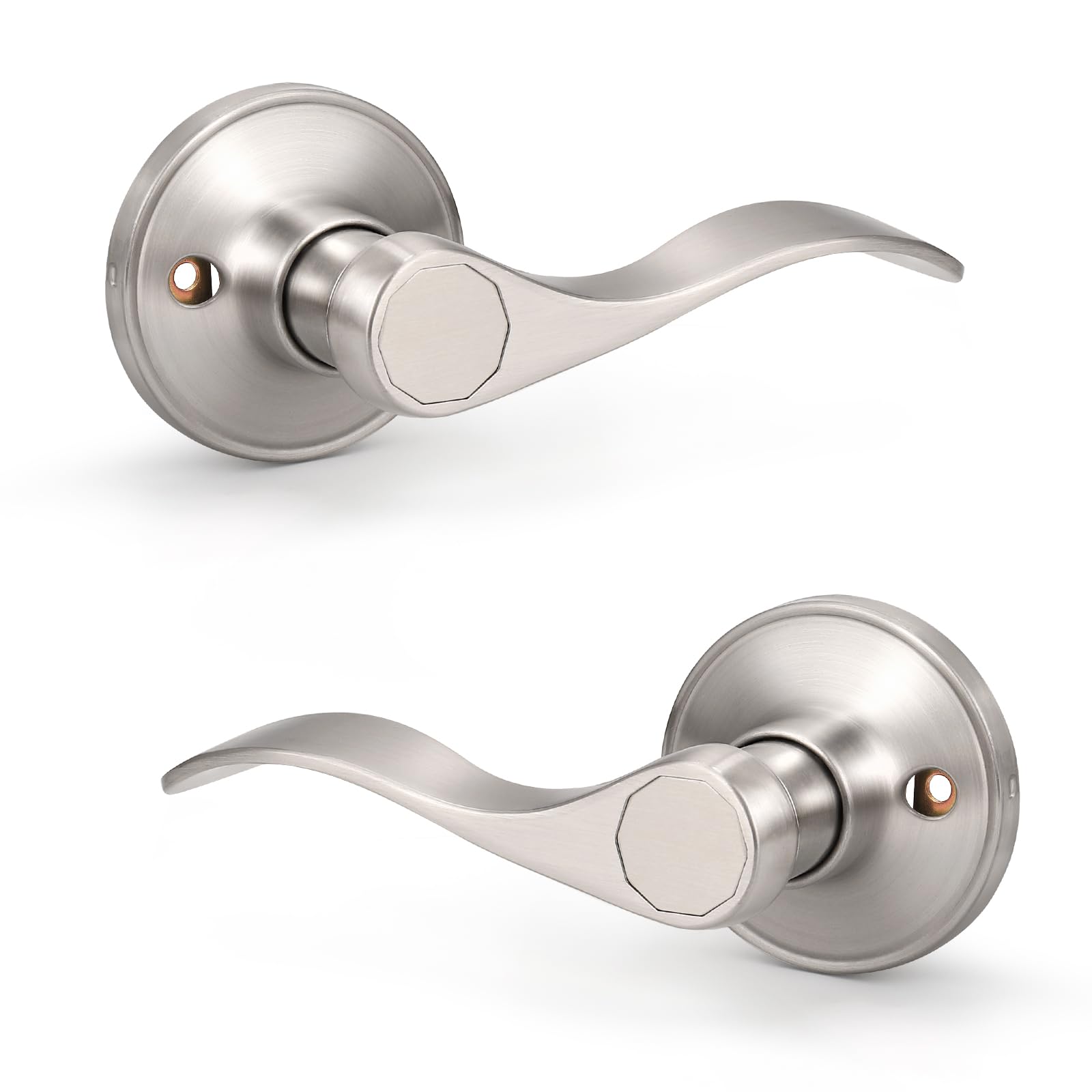 Lot De 12 Poignées De Porte Intérieures à Levier Tournant Sur