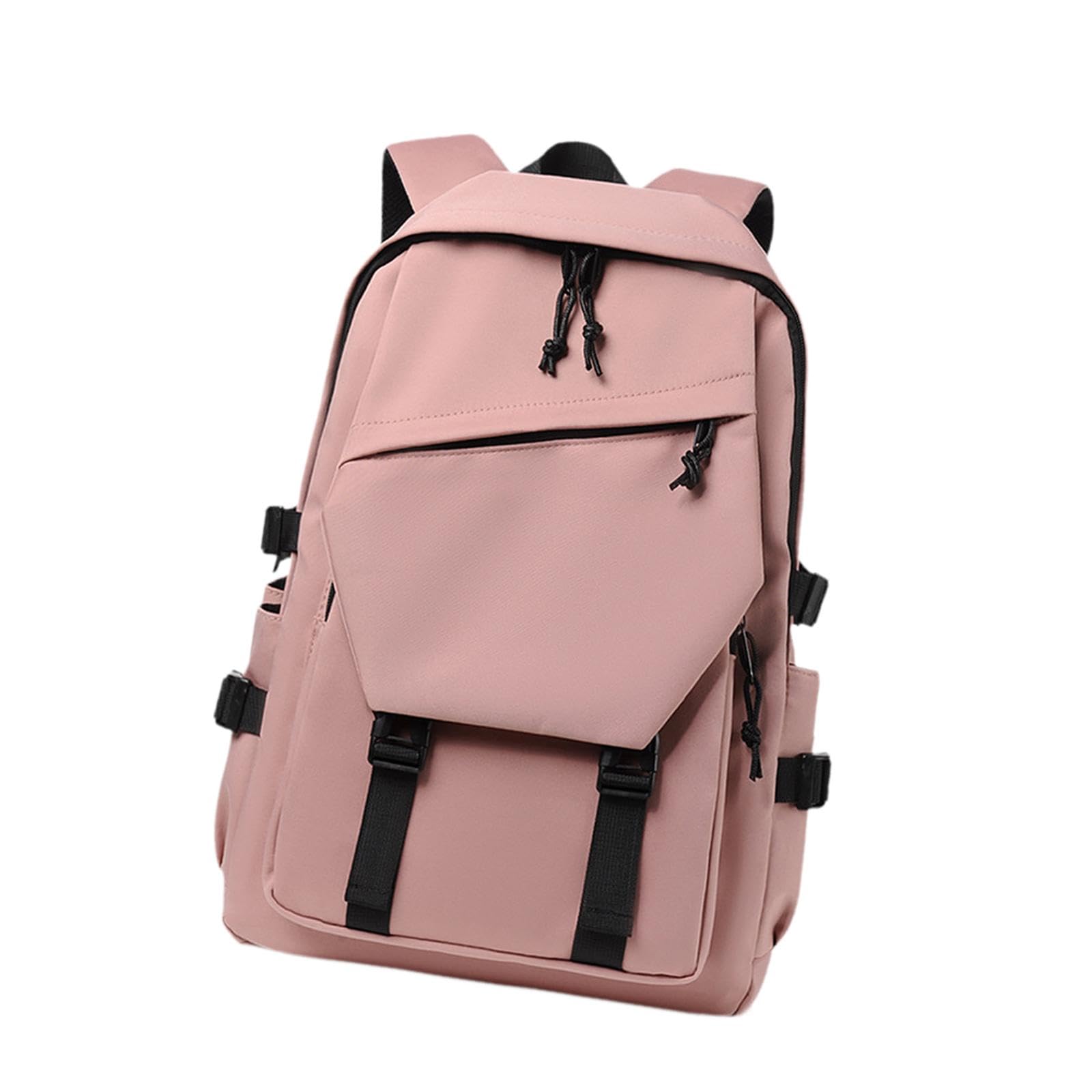 student backpack middle school chic college rucksack for school daily travel pink| stylish fashion wear | trendy clothing