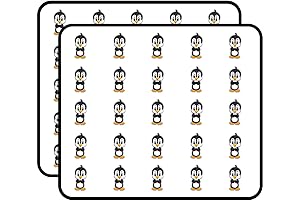 Cute Penguin Cartoon Animal Art Decor Sticker for Scrapbooking