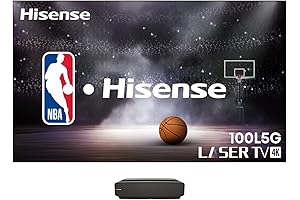 Hisense Smart 4K Ultra HD Laser TV with 100" ALR Screen (100L5G-CINE100A)