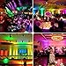 18LEDs Stage Par Lights - RGB LED Par Lights Sound Activated Auto Play by Remote & DMX Control Uplights for Wedding Birthday Church Music Light Show DJ Dance Party Events Stage Lighting
