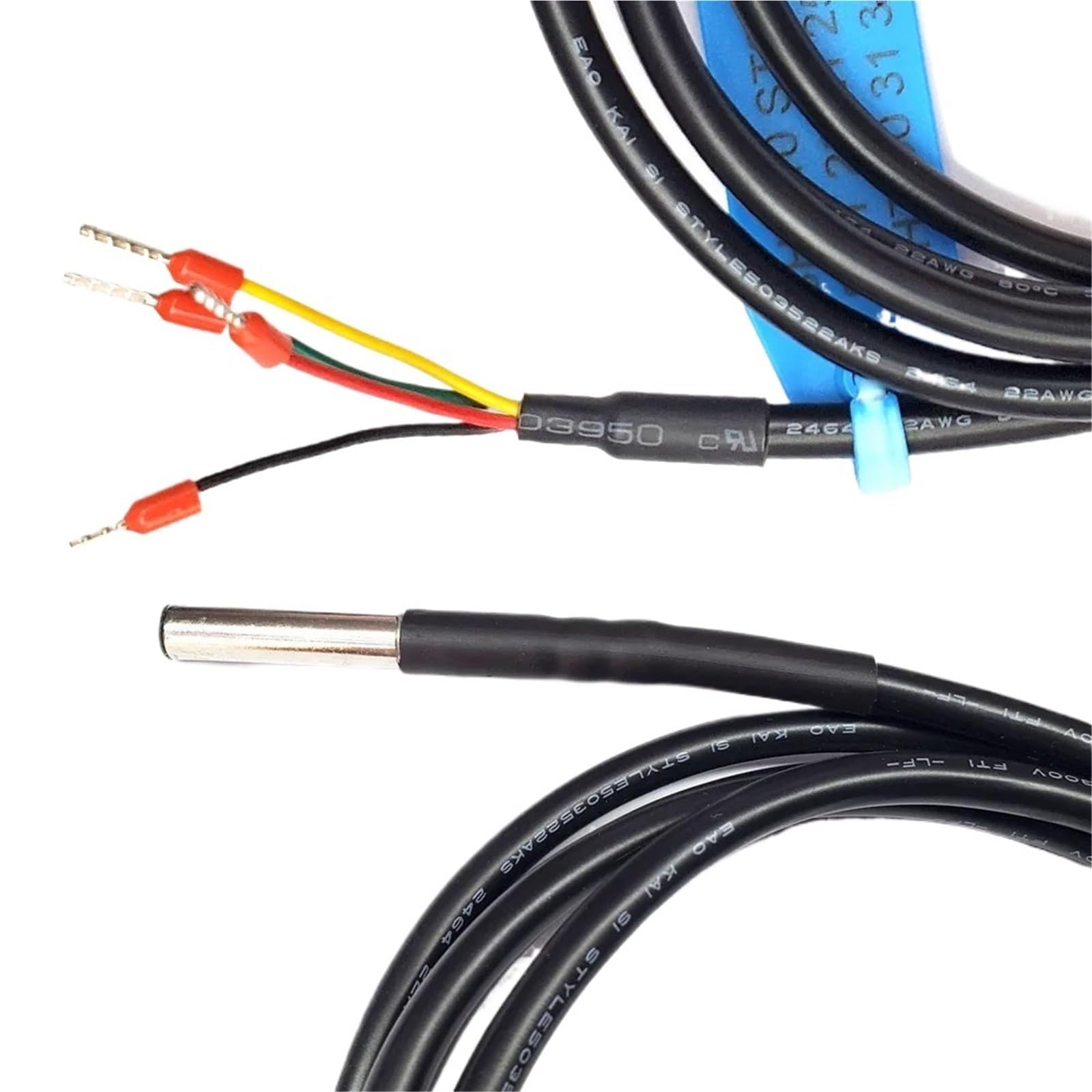 Câble de sonde de capteur de température et d'humidité SHT31, étanche IP67, en Acier Inoxydable 304, capteur de capacité numérique, Longueur de Sortie I2C(3M)