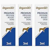 Kit 3 Suplementos Cães Promun Defense Boost Dog 3ml Probiótico Omega 3 Suporte Nutricional Casa Buritis